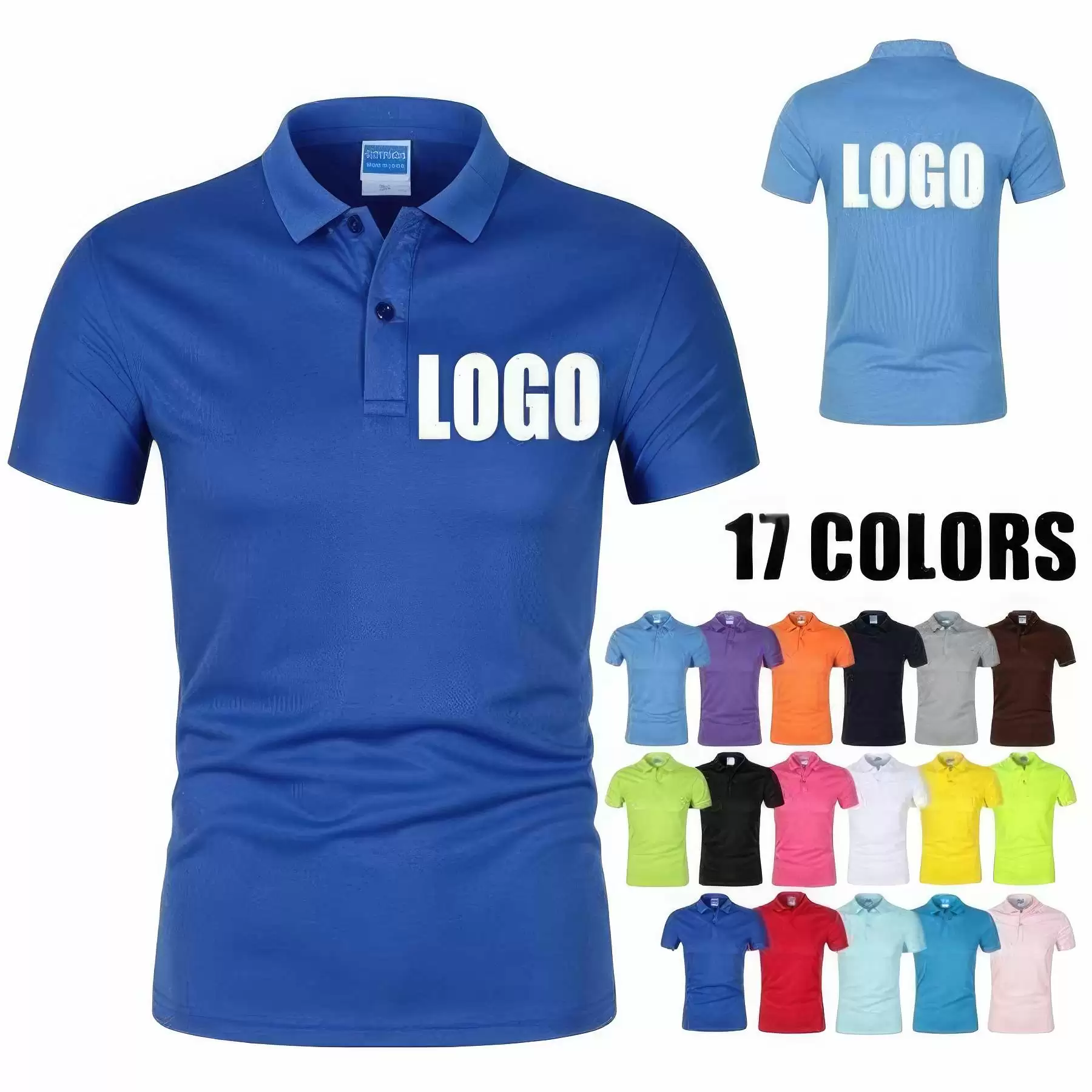 Quick-Dry Outdoor Sports Polo Shirt Promotional Golf Uniform