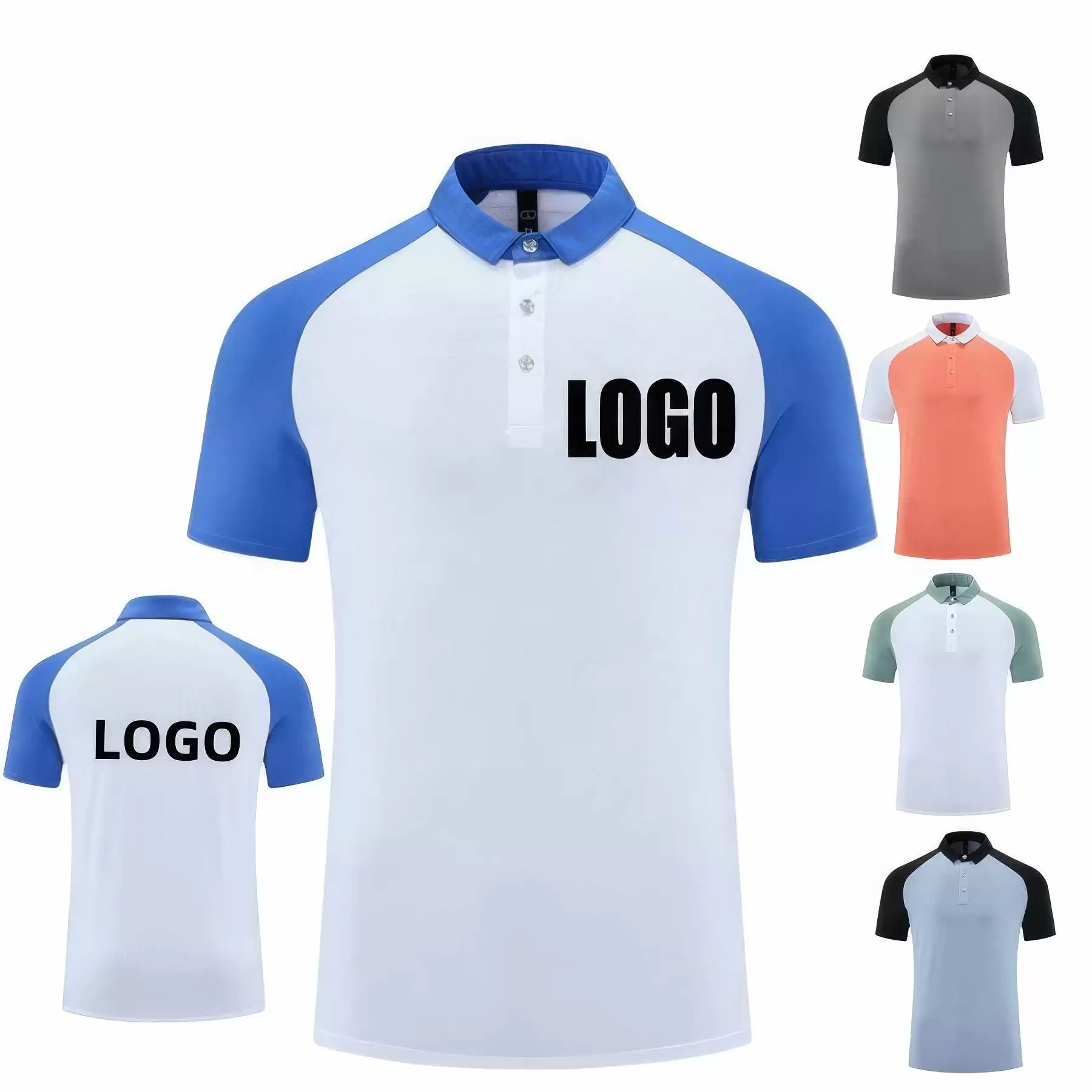 Quick-Dry Outdoor Sports Polo Shirt Promotional Golf Uniform