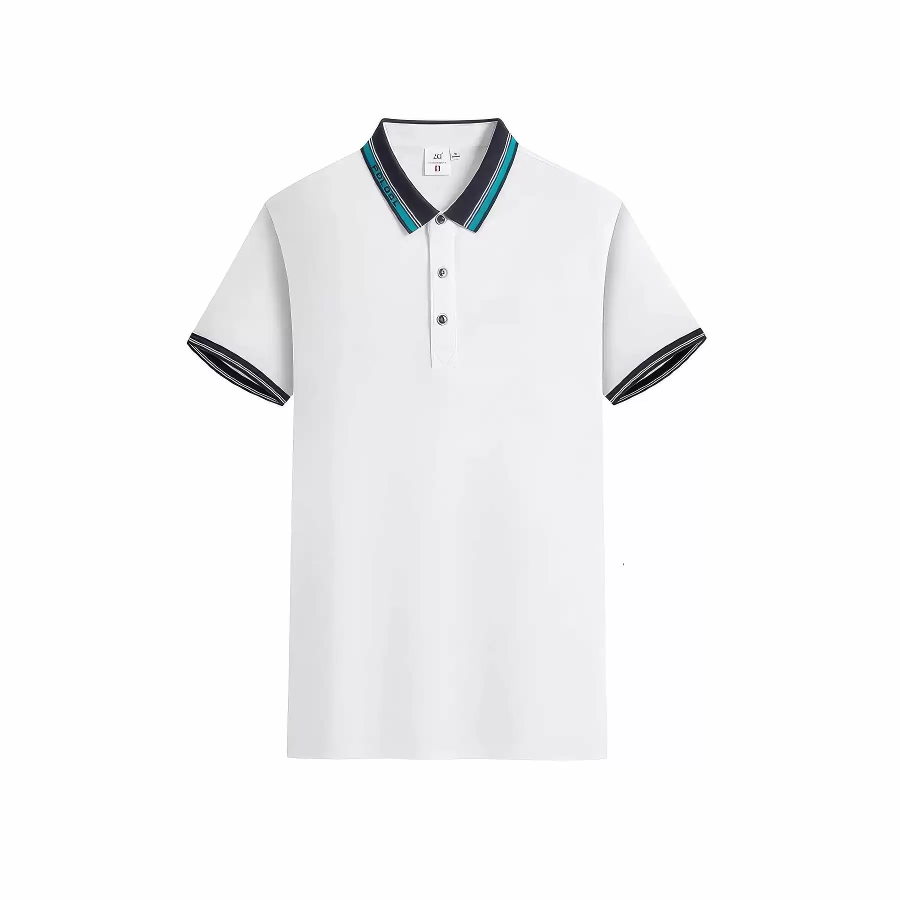 Custom Cotton Sports Polo T-Shirt Promotional Golf Uniform - Image 2