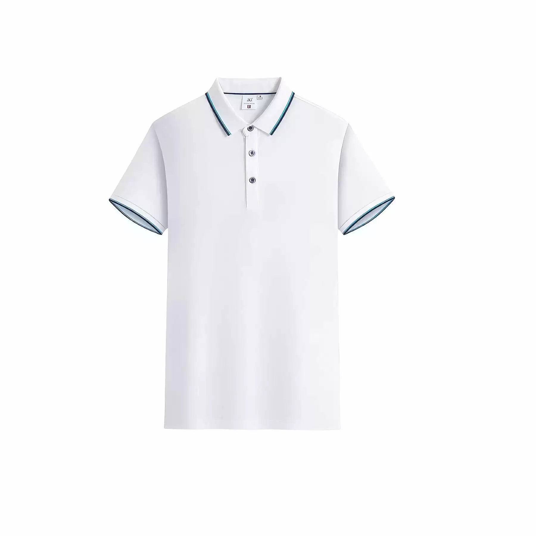 Custom Cotton Sports Polo T-Shirt Promotional Golf Uniform - Image 2