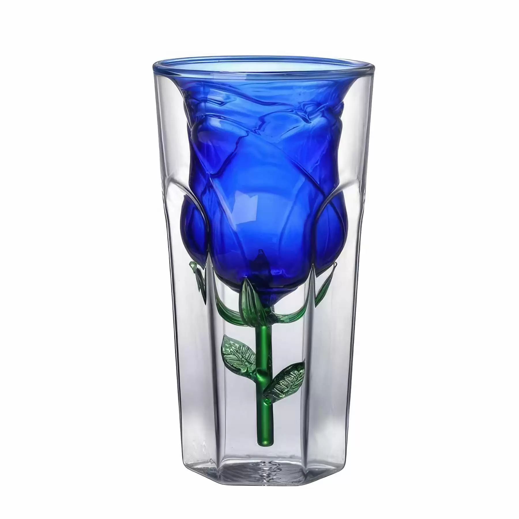 6 OZ. Rose Glass Wine Champagne Gift Drinking Cup - Image 2