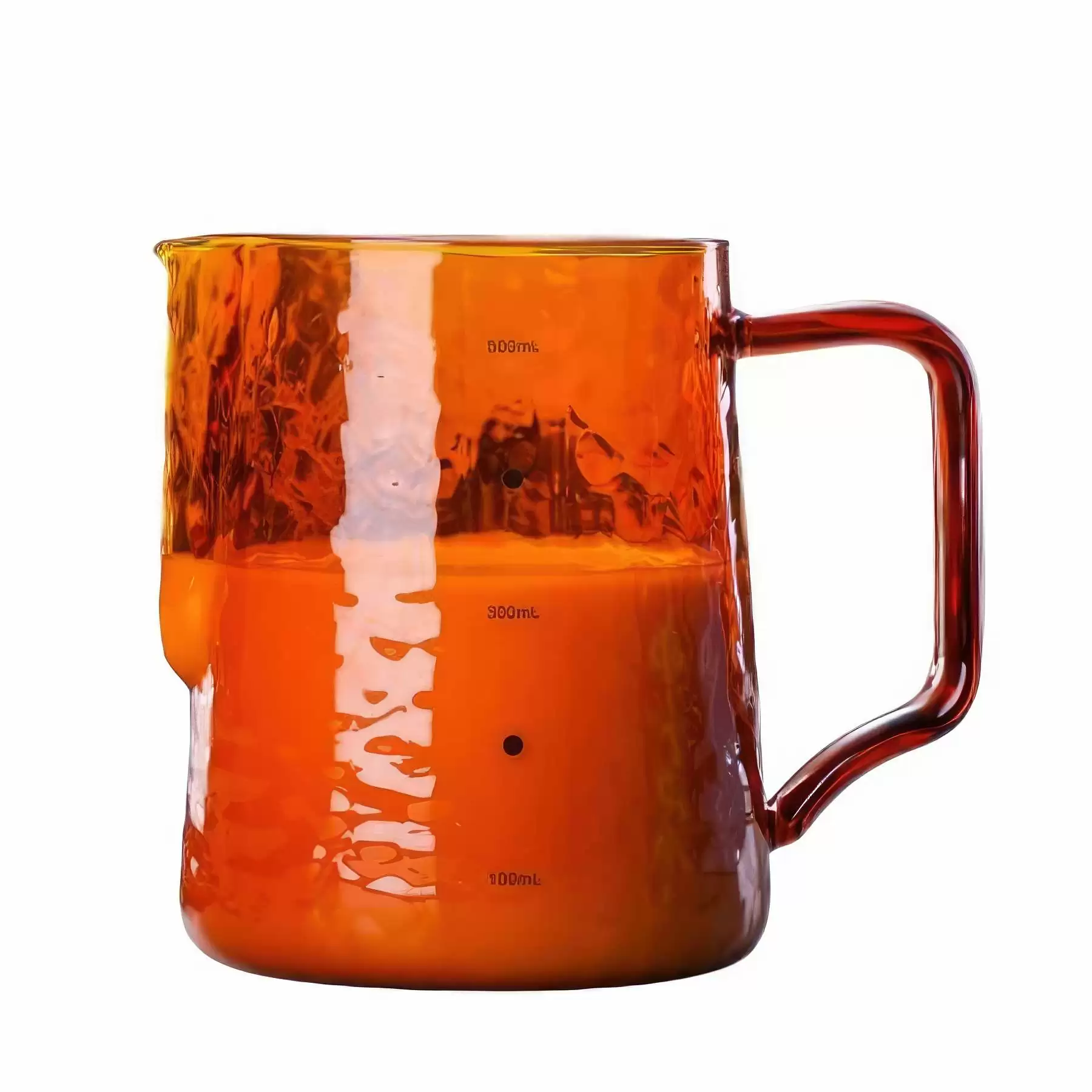 16.9 OZ/500ML Glass Milk Frothing Pitcher Cup - Latte Art - Image 2
