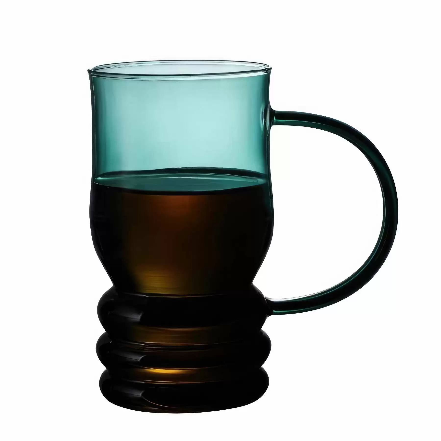 380ml/12.8 OZ. Glass Tea Coffee Mug & Office Drink Gift Cup - Image 2