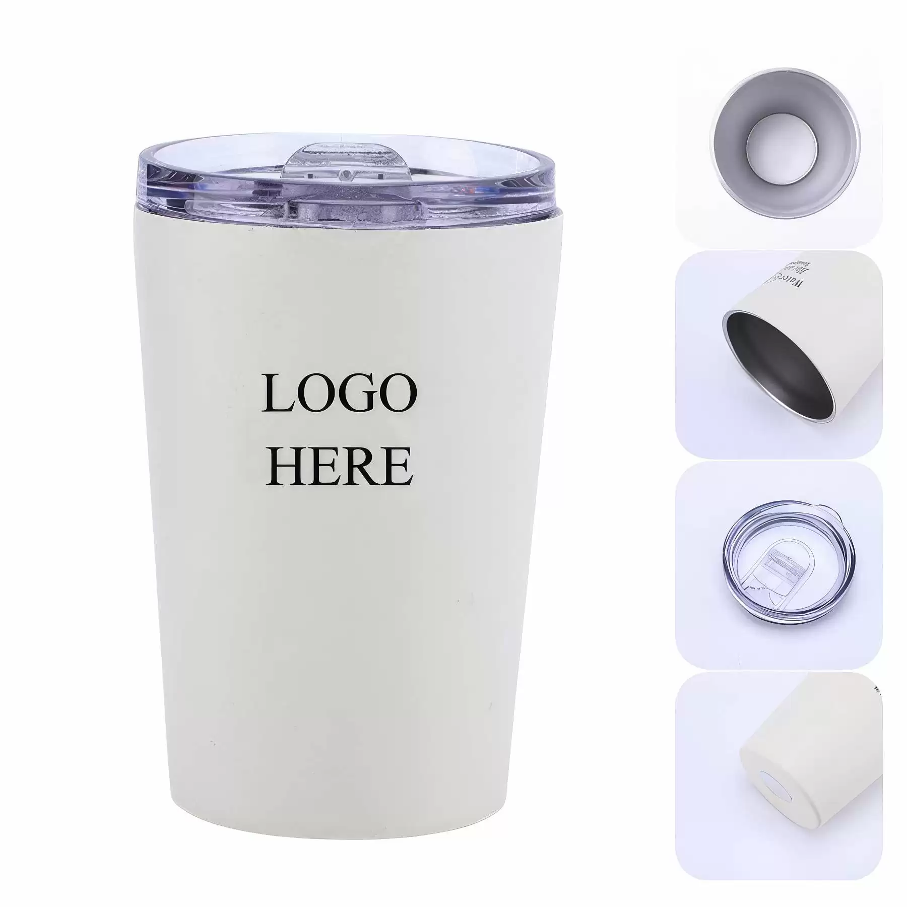 12 oz Stainless steel coffee Tumbler with Spill Proof Lid