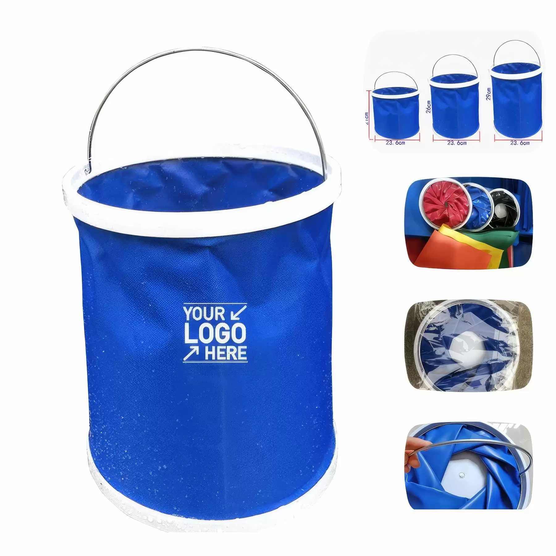 13L Portable Collapsible Bucket