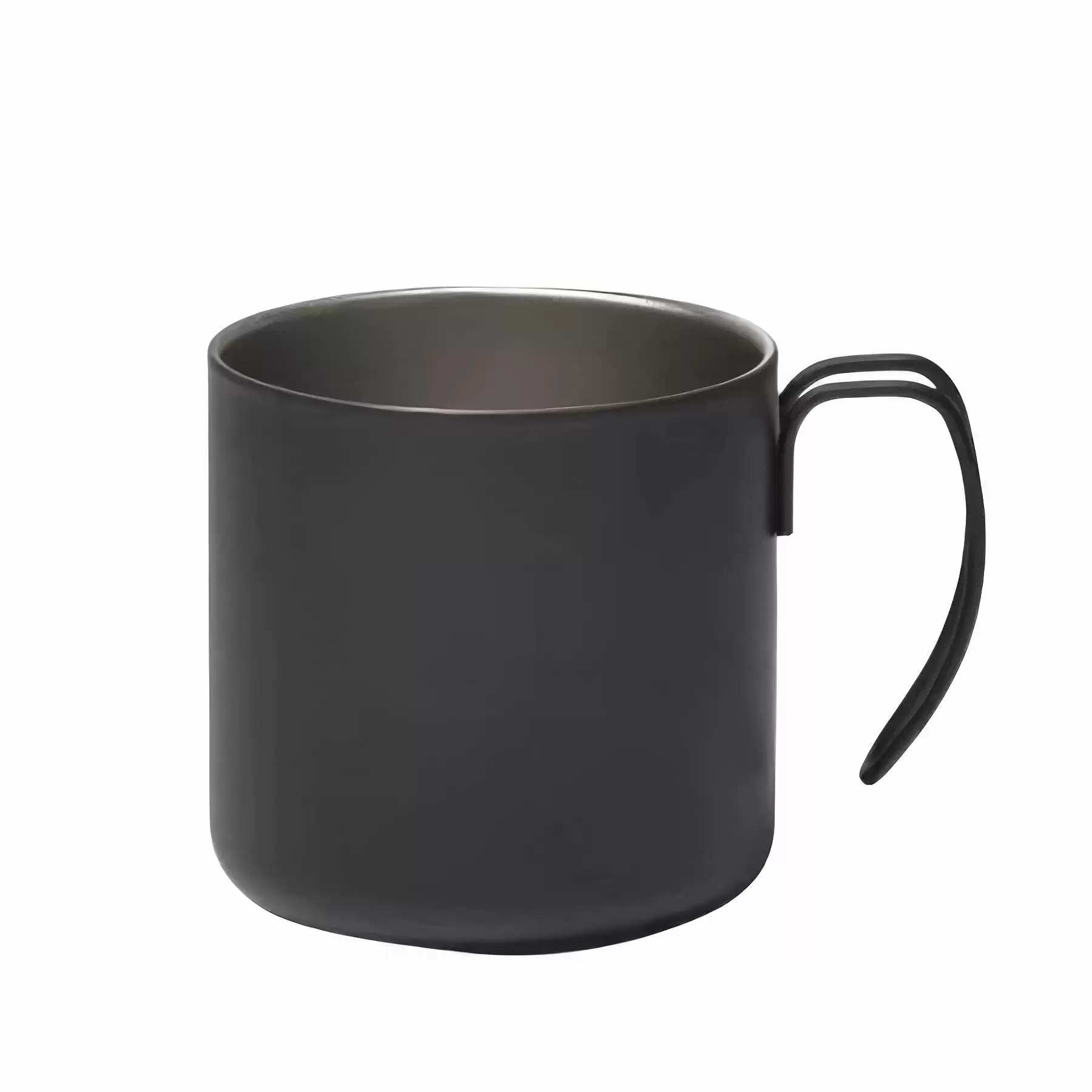 Custom Stainless Steel Camp Coffee Mug with Handle - Image 2