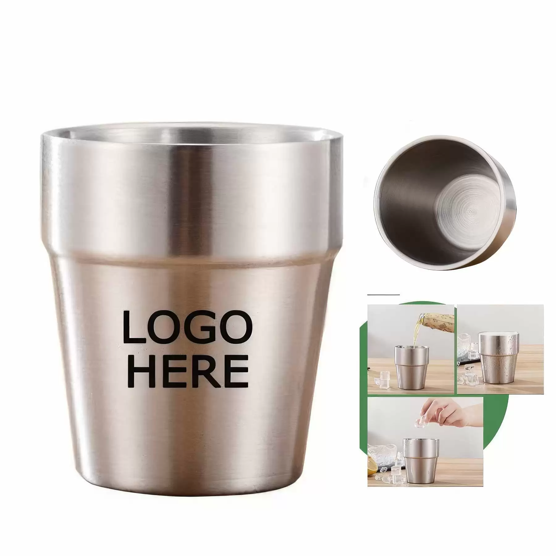 Custom Double Wall Vacuum Insulated Stainless Steel Tumblers