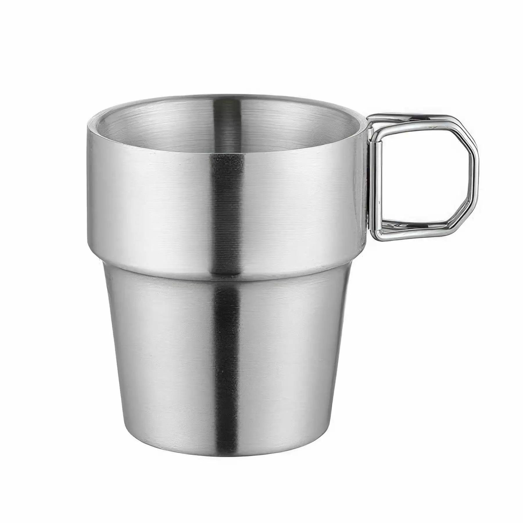 Customized Camping Coffee Cup With Folding Handle - Image 2