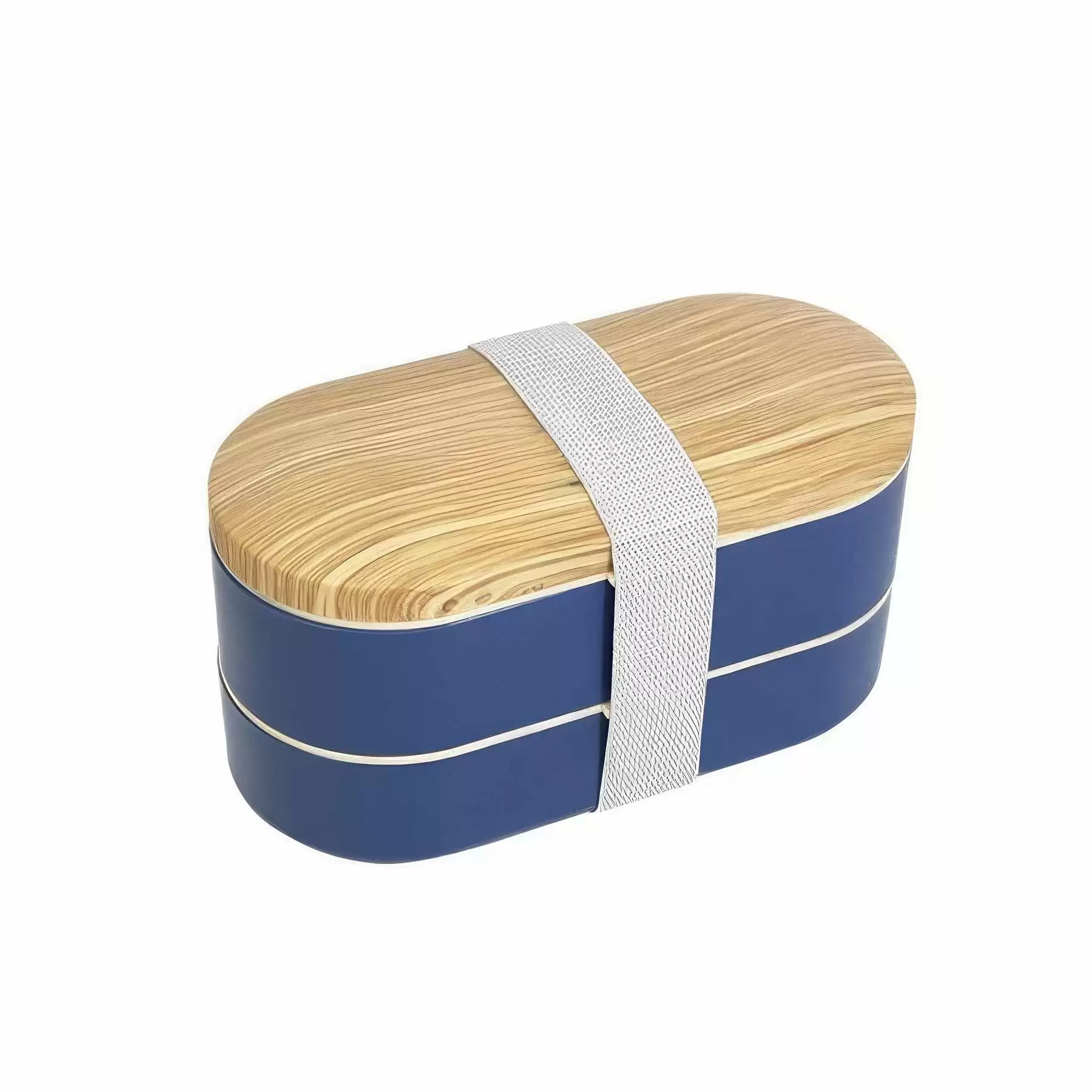 Plastic 2 Layer Lunchbox Bento Box For Kids, Men, Women - Image 2