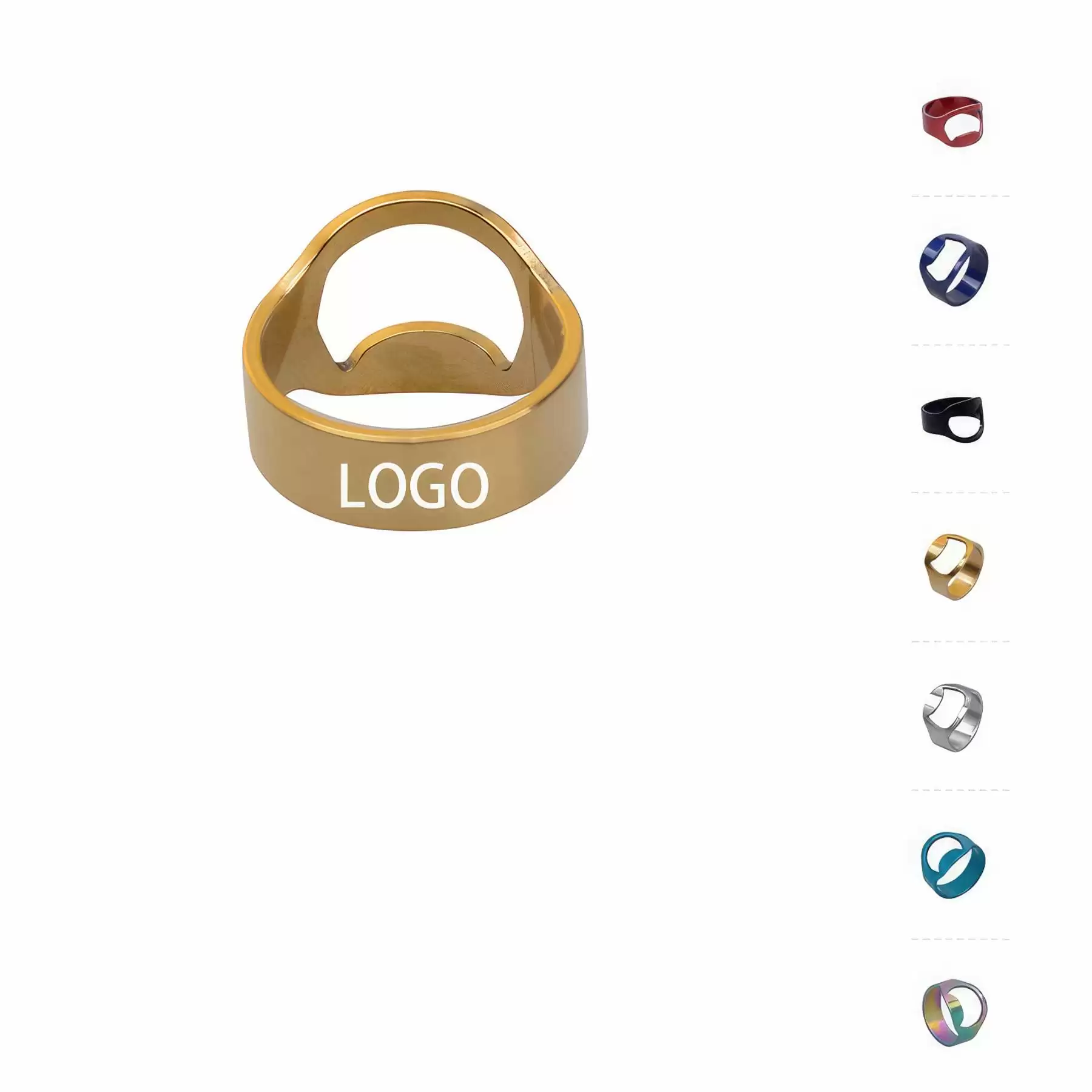 Metal Finger Ring Beer Opener