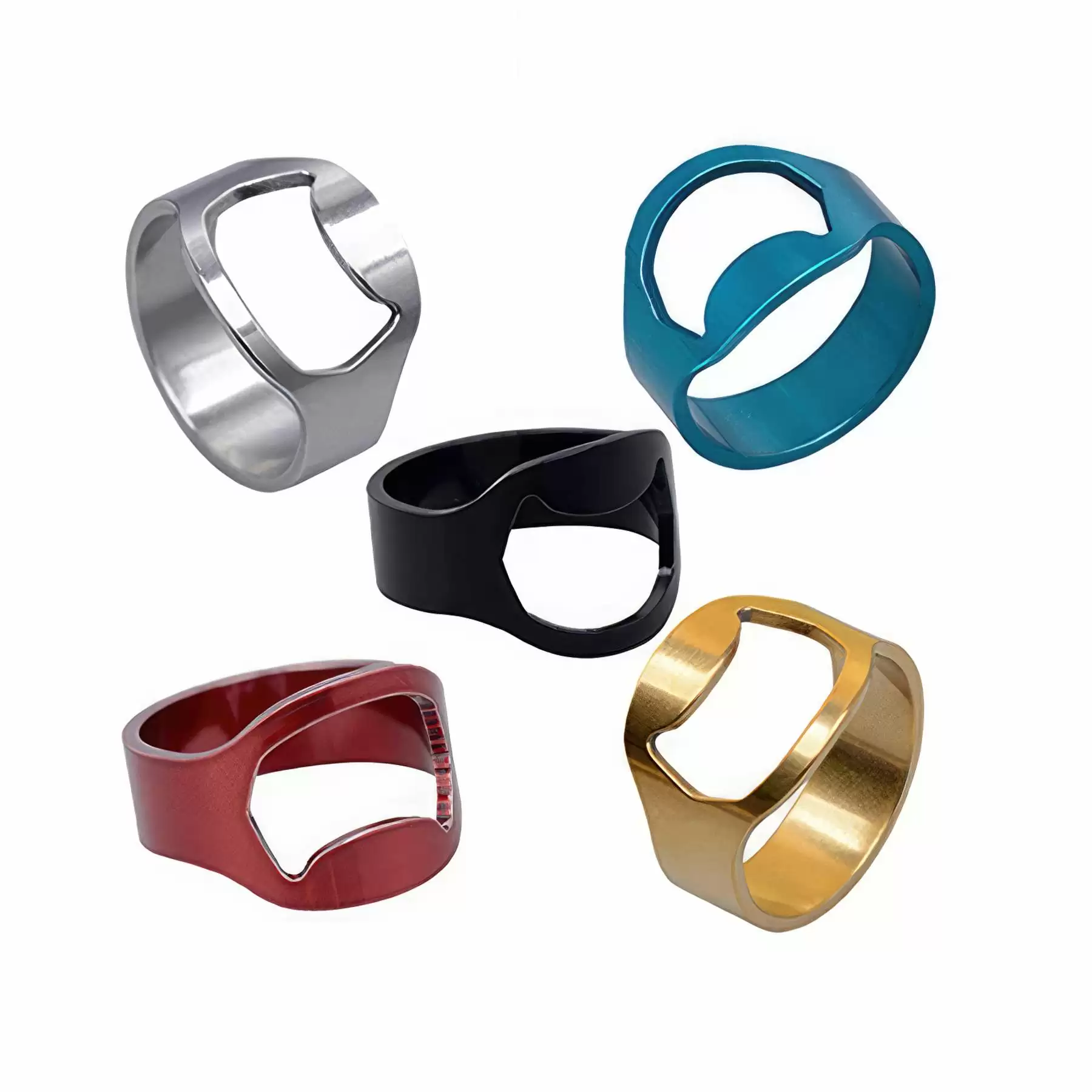 Metal Finger Ring Beer Opener - Image 2