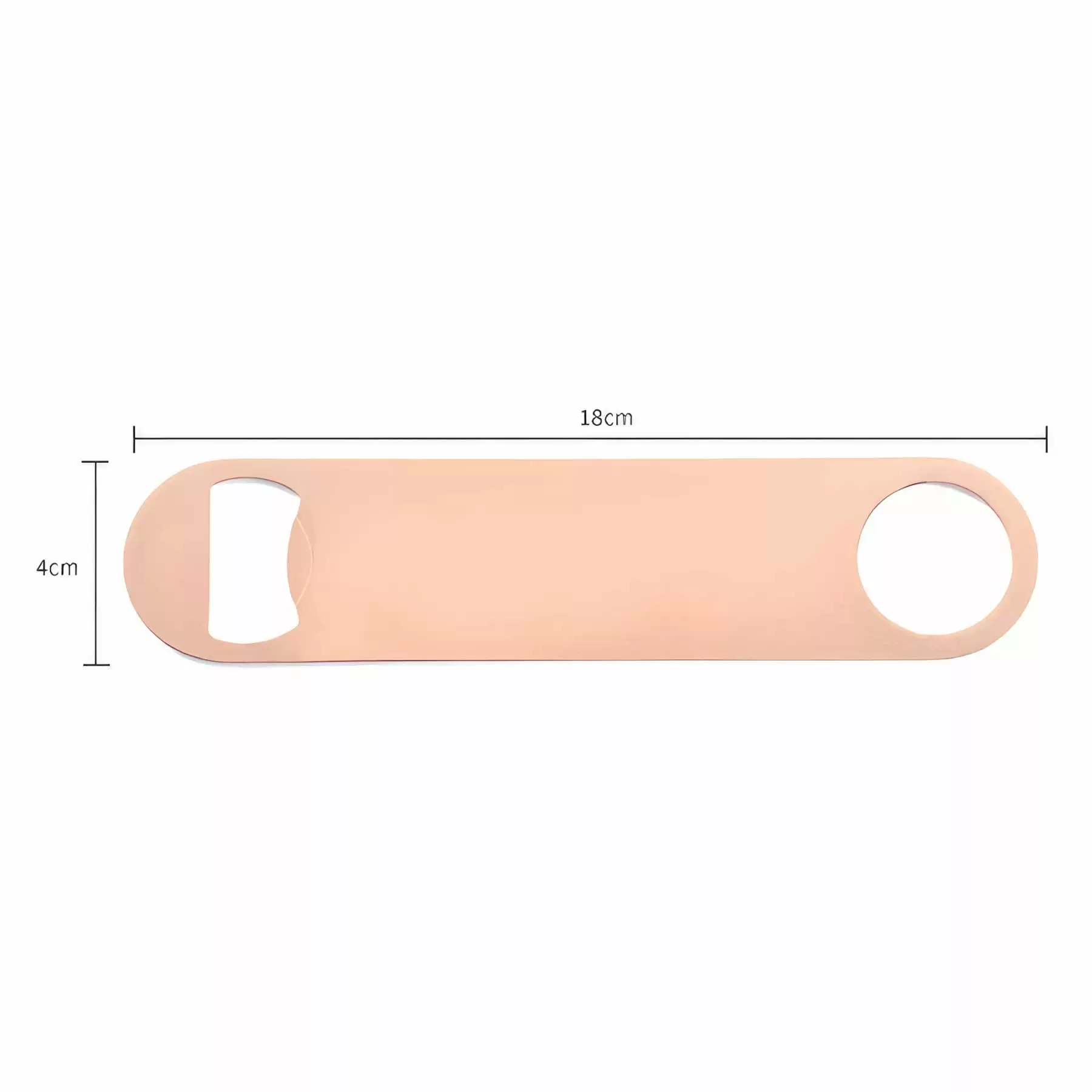 Large Size Rose Gold Beer Opener - Image 2