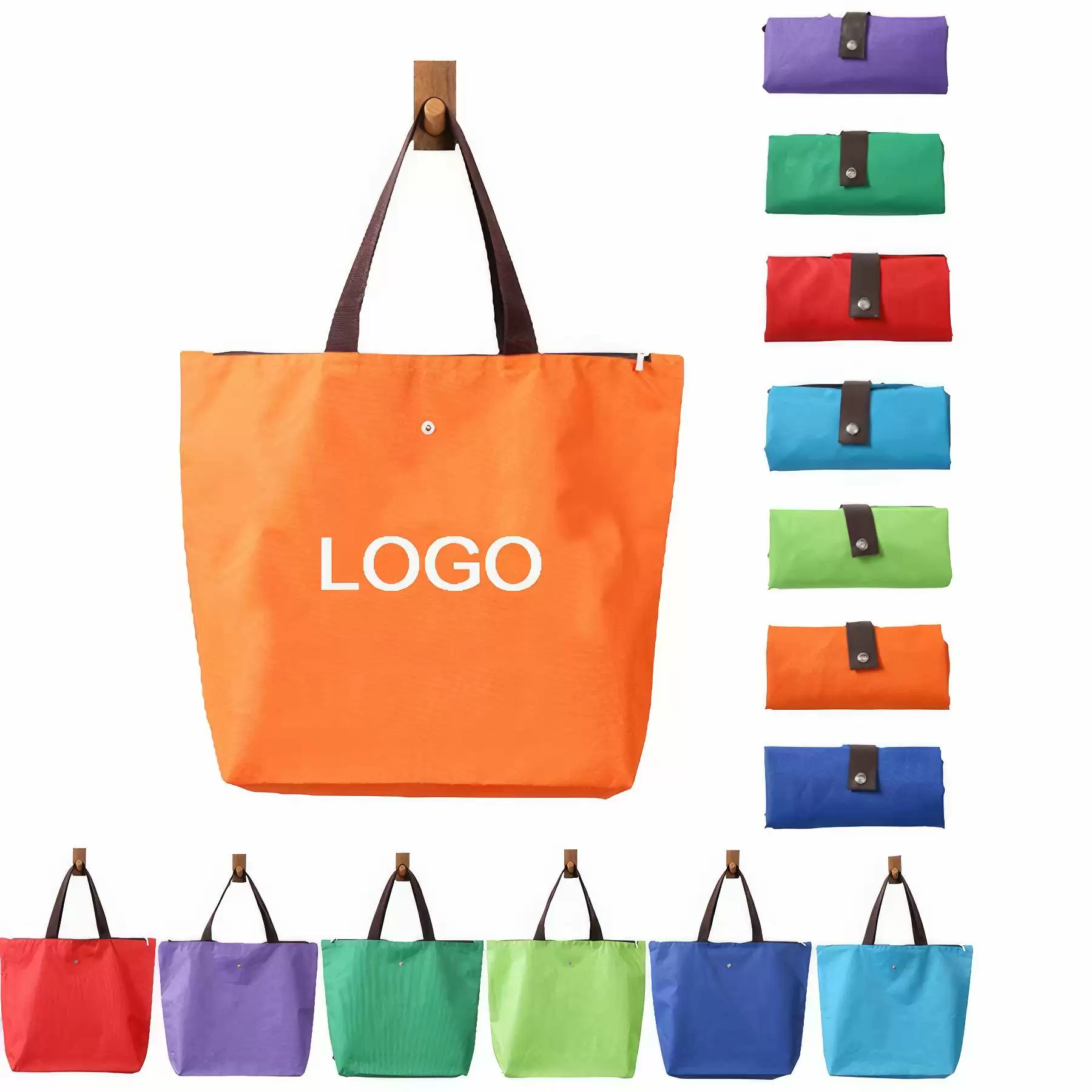 Oxford Reusable Grocery Bag