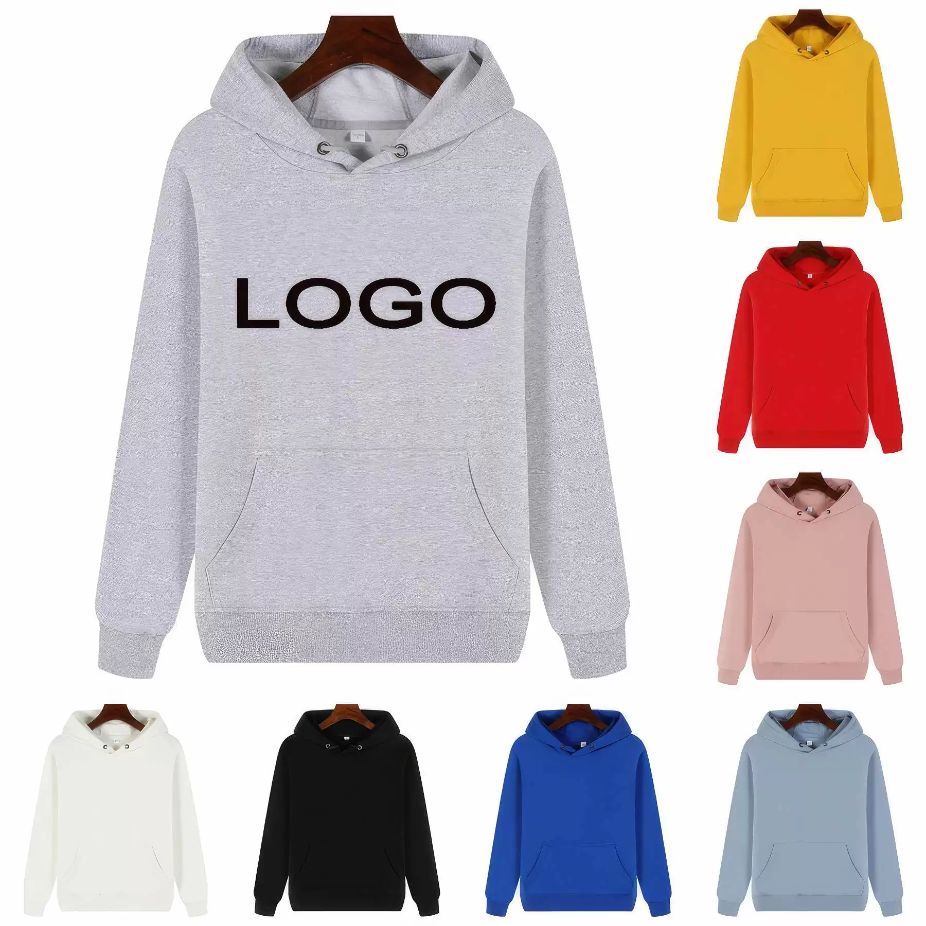Custom Hooded Pullover Hoodie