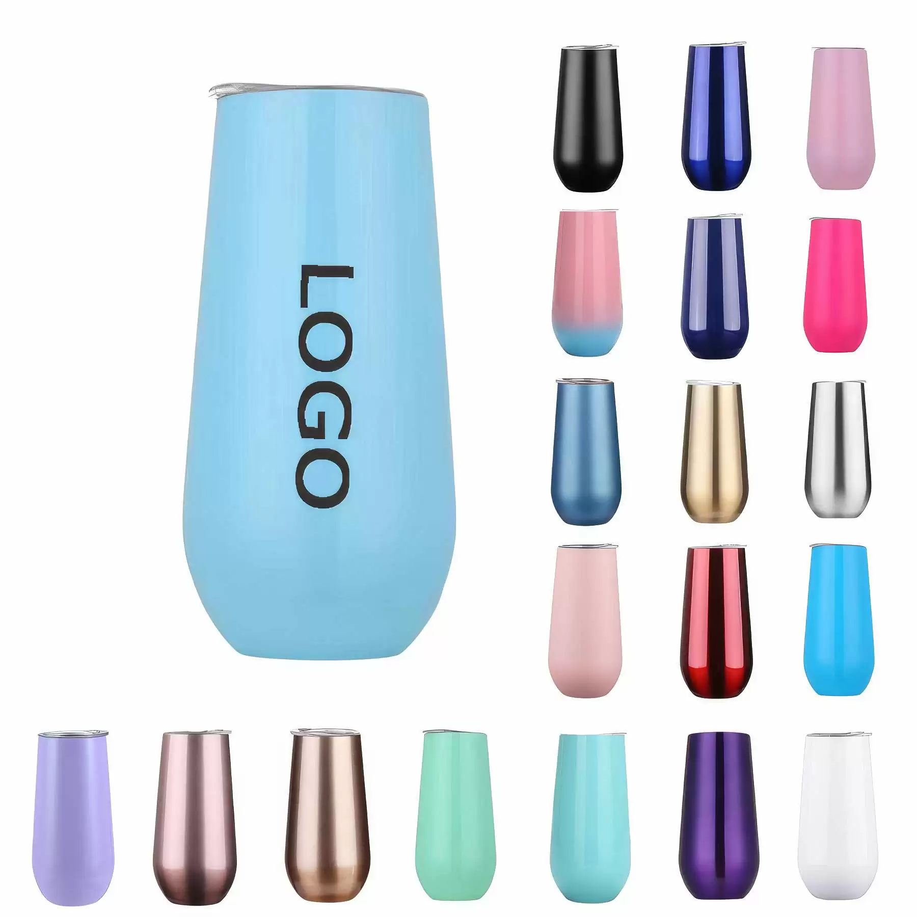 6oz 304 Stainless Steel Vacuum Thermos Cup