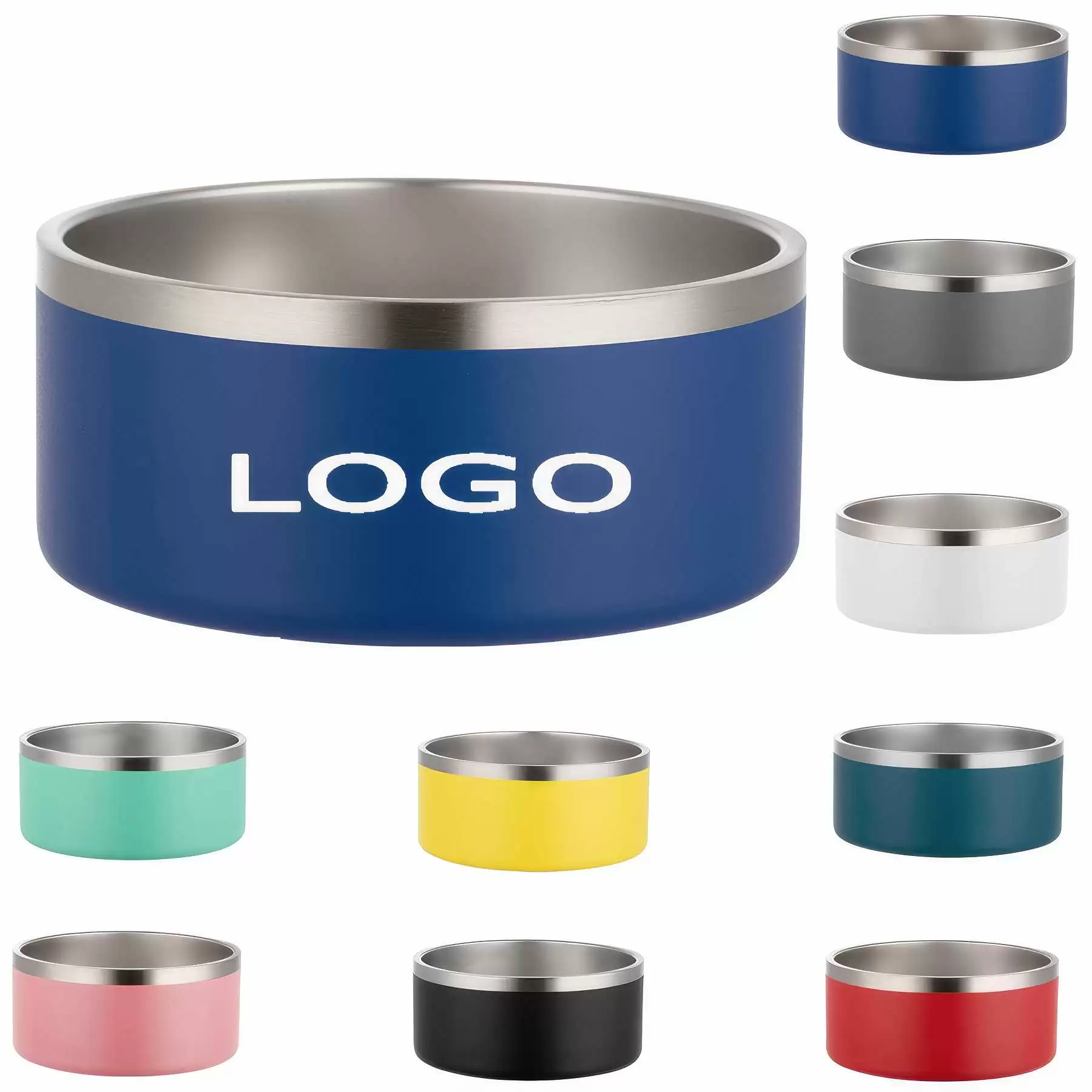 32oz Stainless Steel Dog Bowl