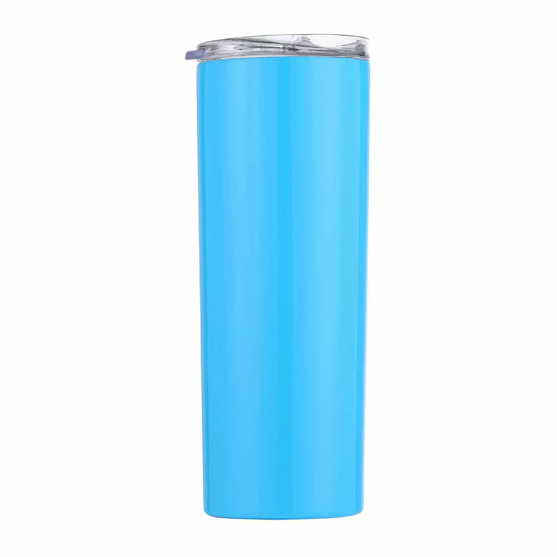 20oz Double Wall Skinny Tumbler with Straw and Lid - Image 2