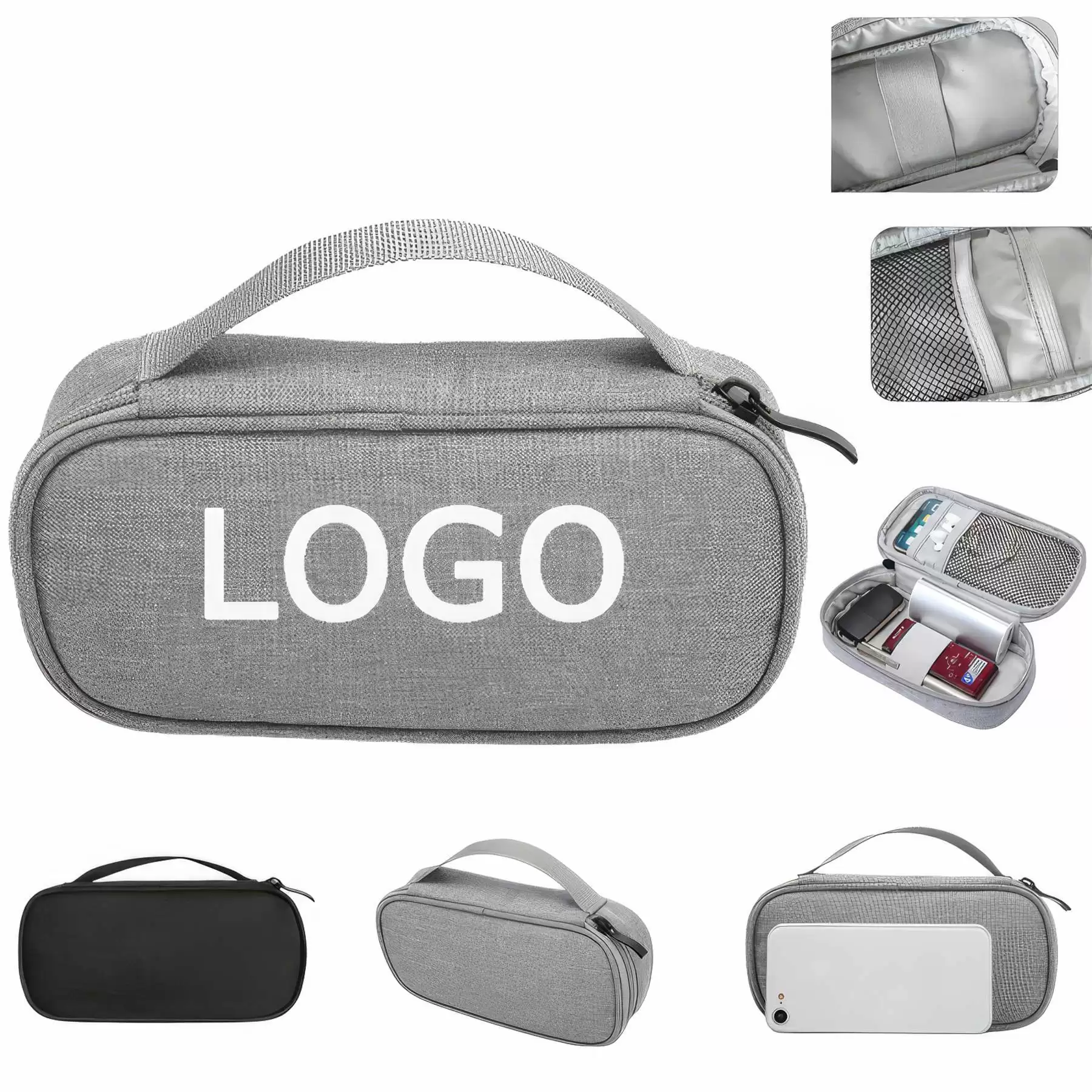 Universal Small Electronic Accessories Carrying Bag