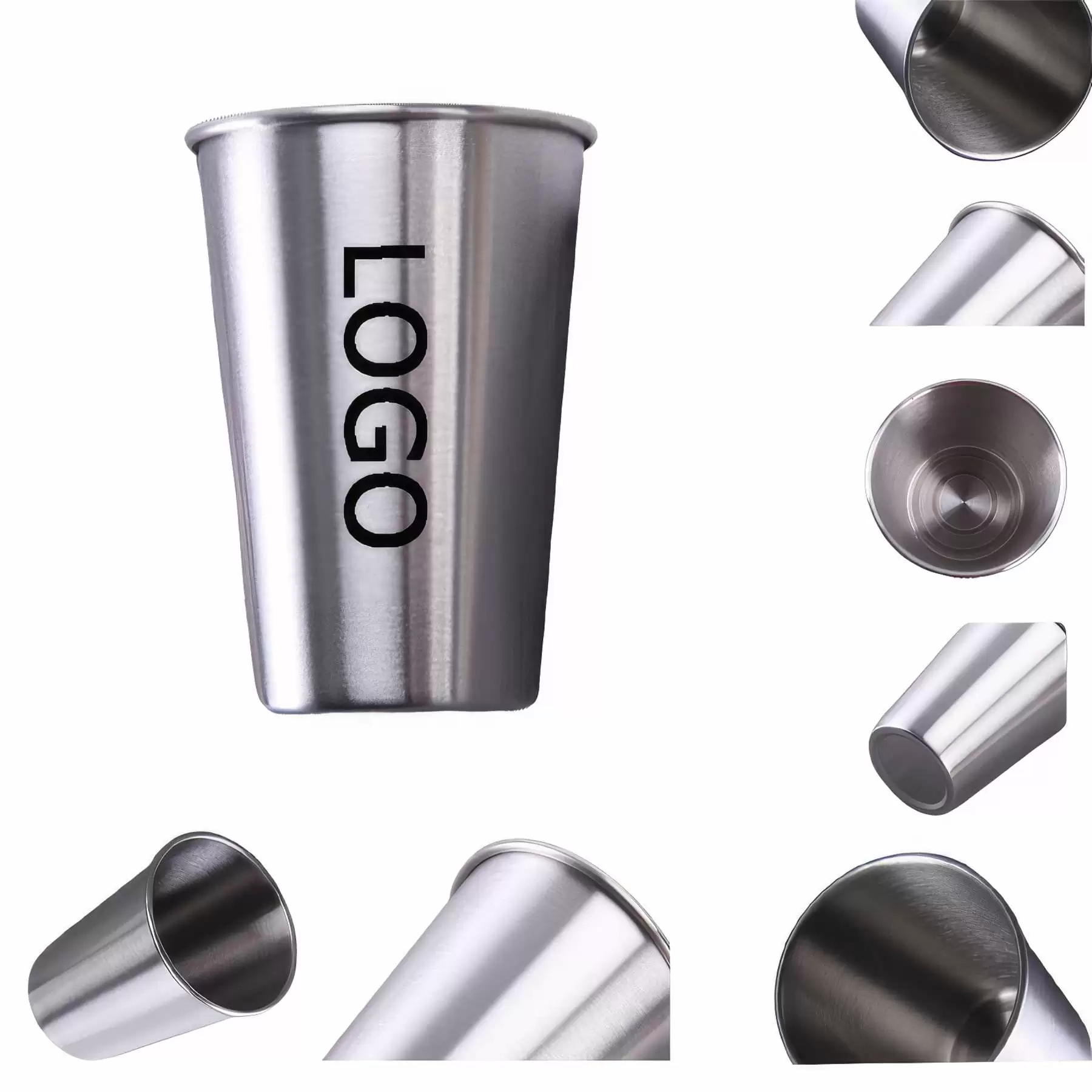 16 OZ Stainless Steel Pint Cup