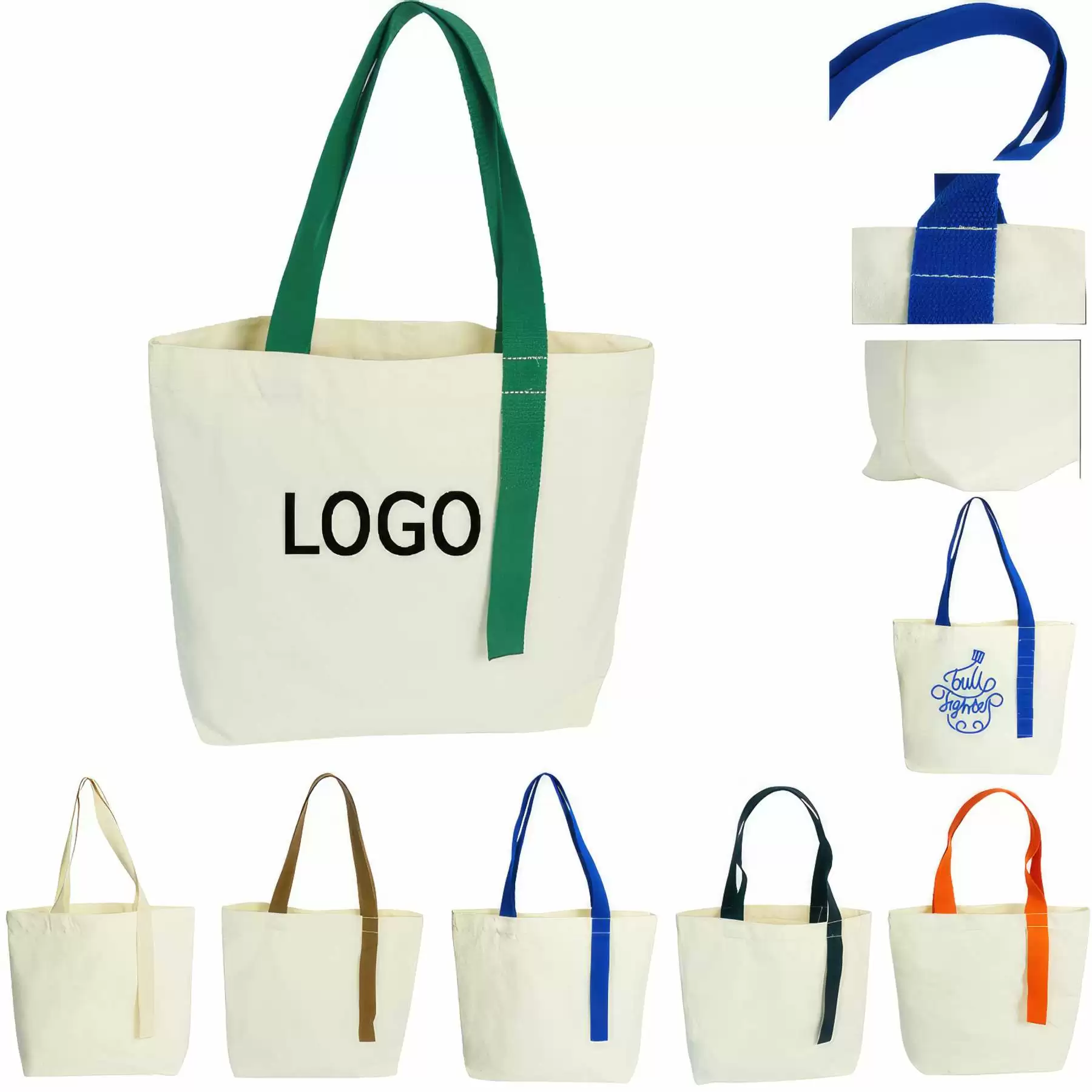 Reusable Blank Canvas Tote Bag