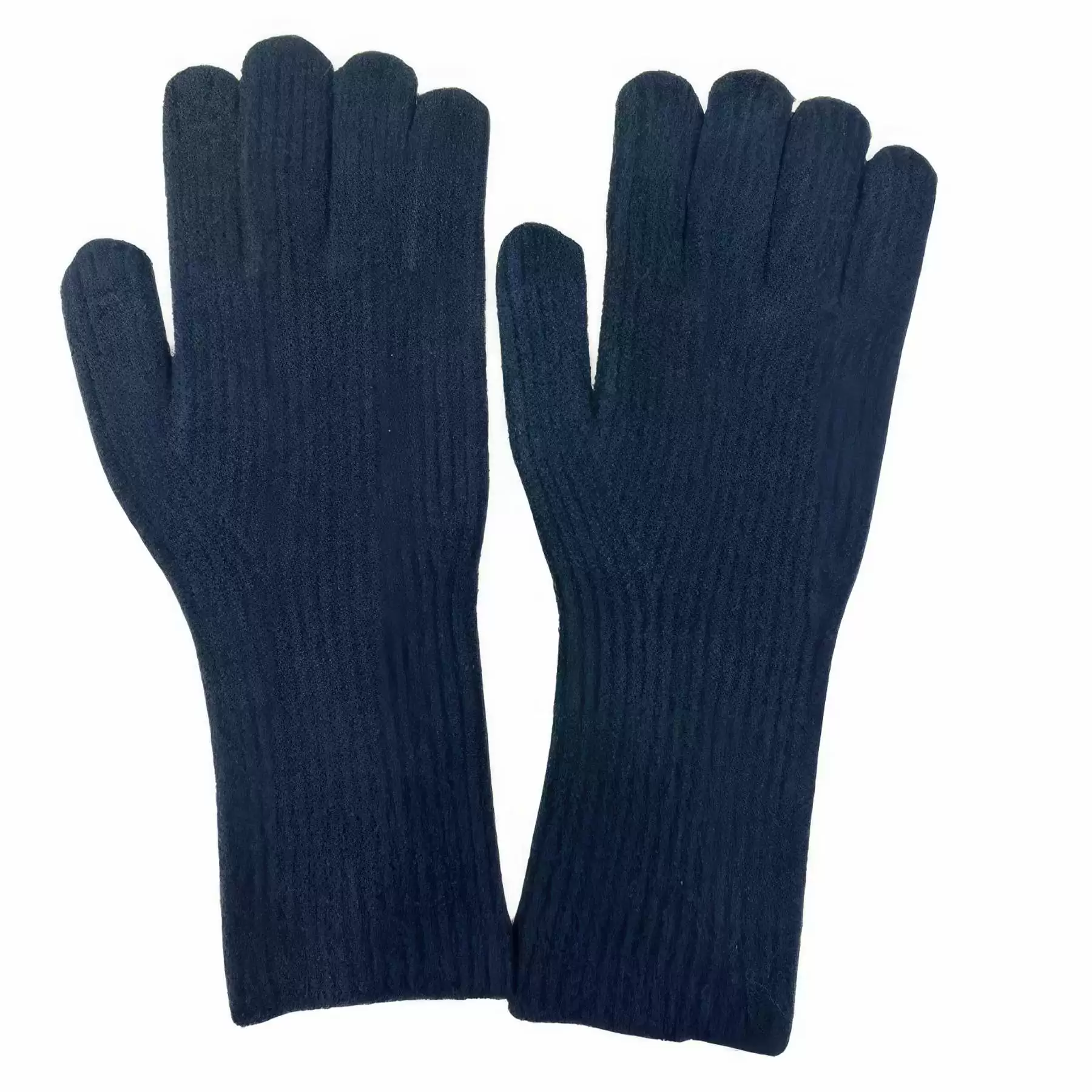 Adults Knitted Wool Gloves - Image 2