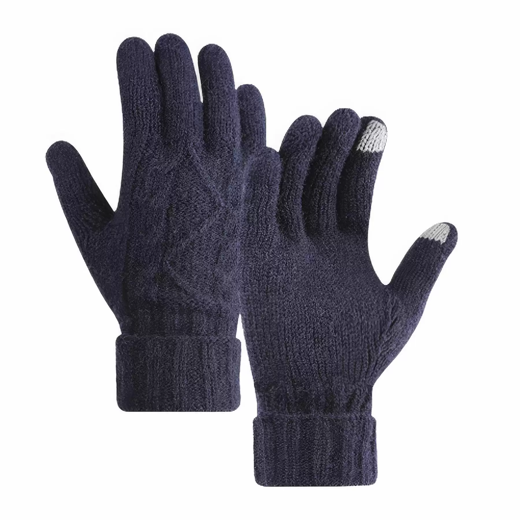 New Warm And Winterproof Cashmere Knitted Gloves - Image 2