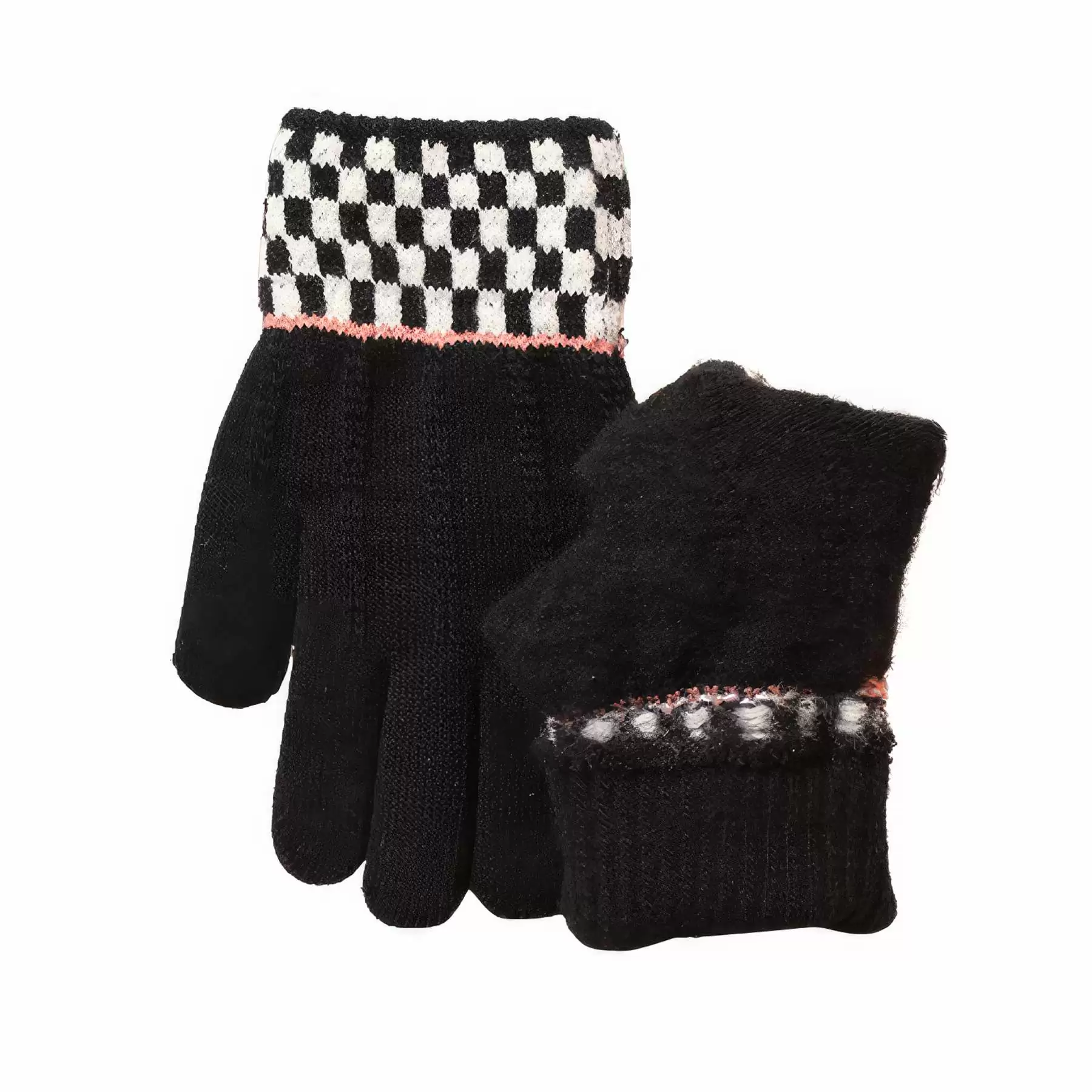Childrens Warm Winter Fleece Gloves - Image 2