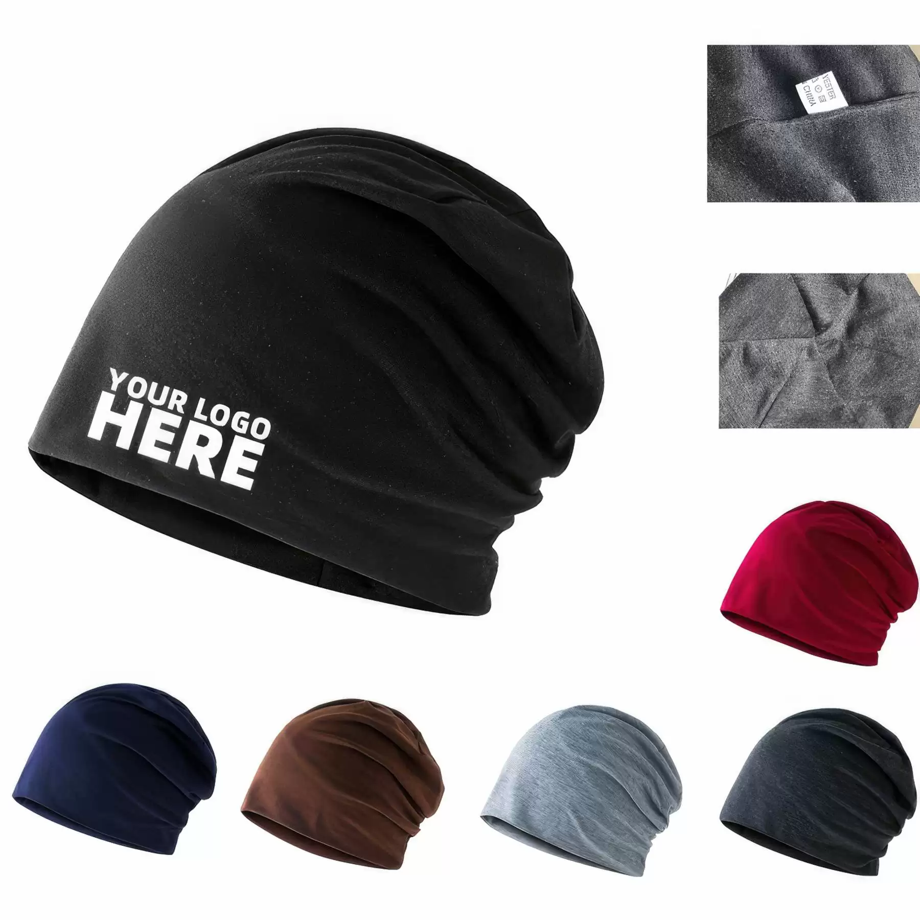 Cotton Slouchy Beanie Hat