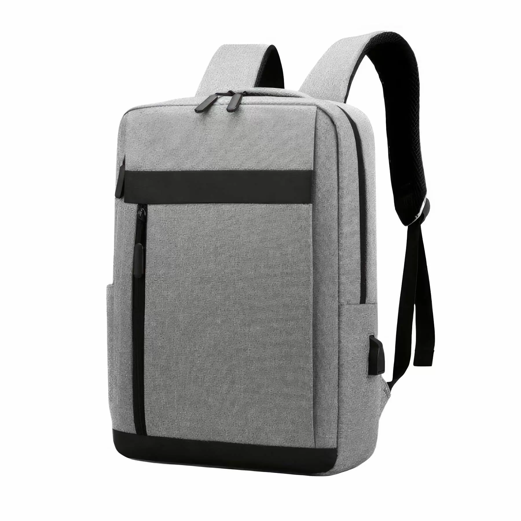 Custom Travel Laptop Backpack with External USB Charge Port - Image 2