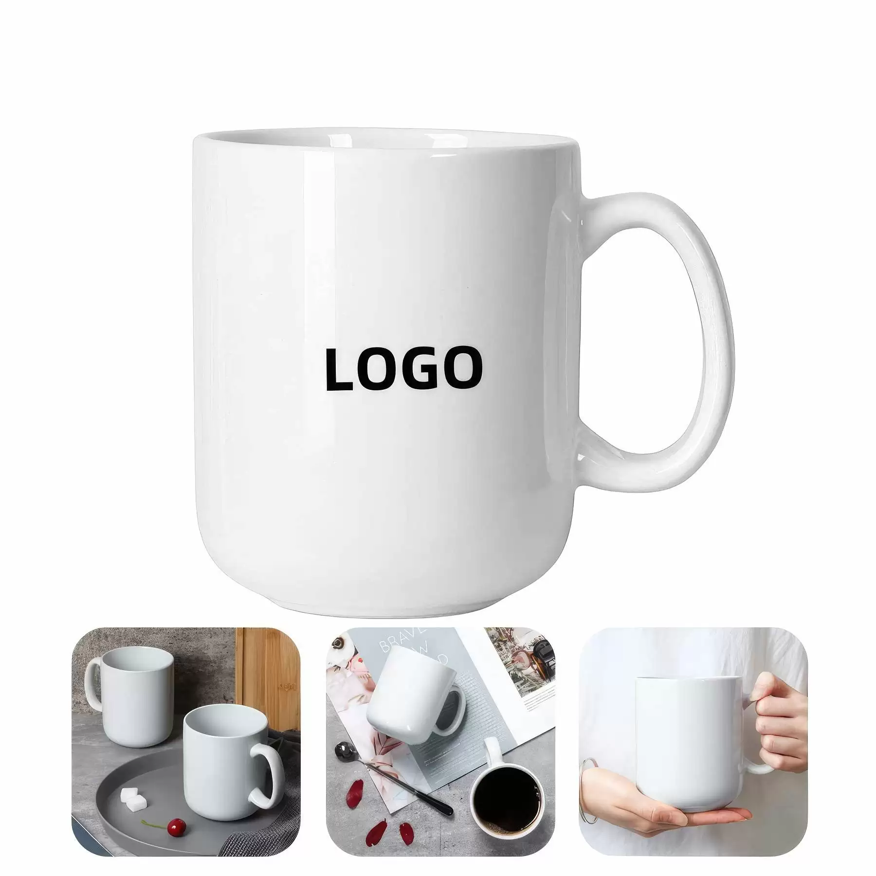 Ceramic Drinking Cups for Coffee or Tea