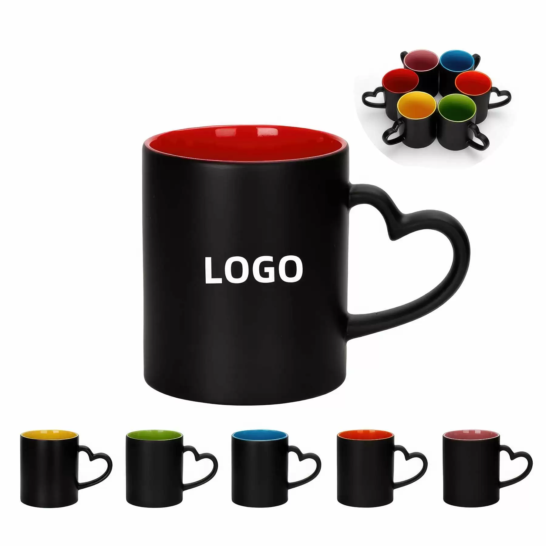 11 oz Color Changing Two-Tone Ceramic Mug