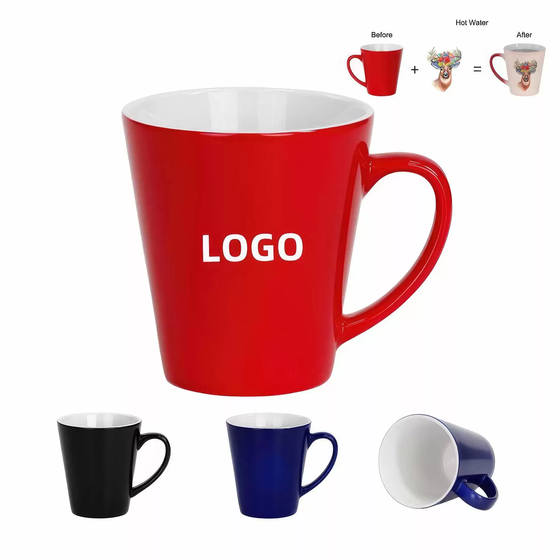 12 oz. Color Changing Ceramic Mug