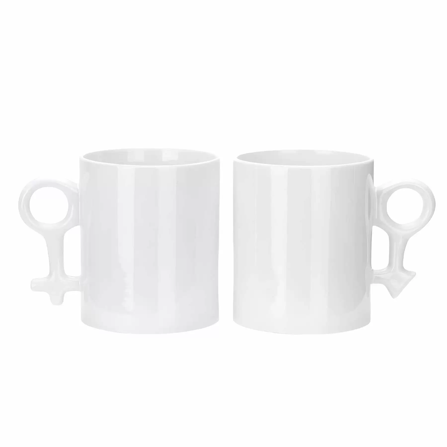 11 oz. Full Color Sublimation Ceramic Mug for Couples - Image 2