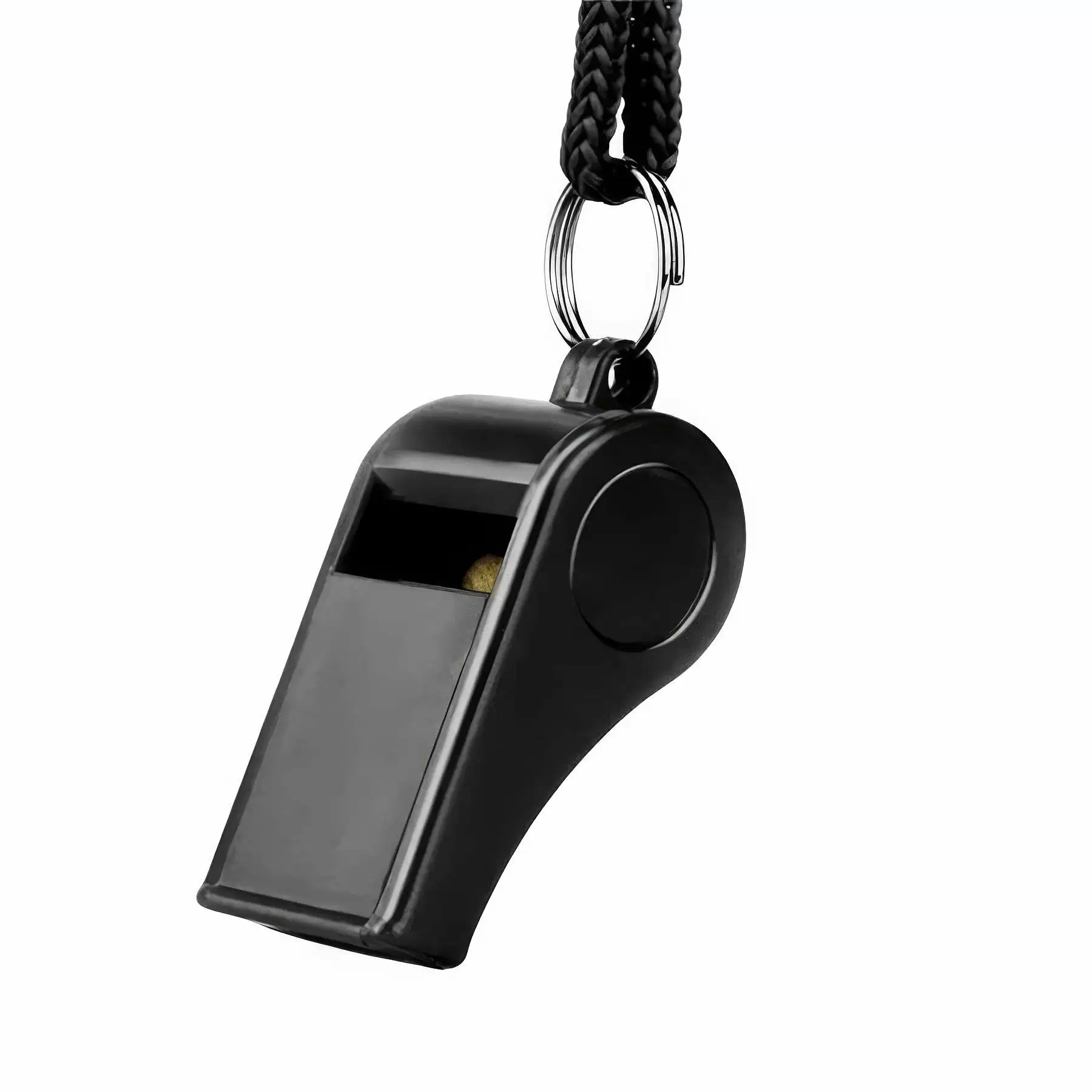 Plastic Whistle with Lanyard - Image 2