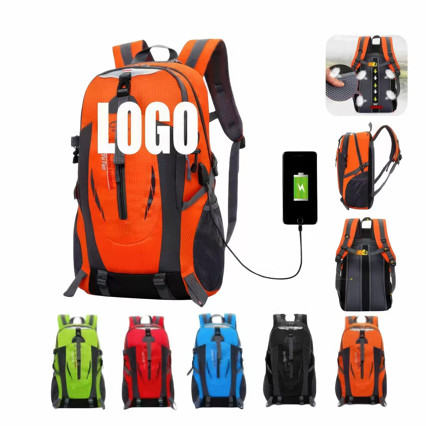 Outdoor Mountaineering Bags Can Be Customized with Logo