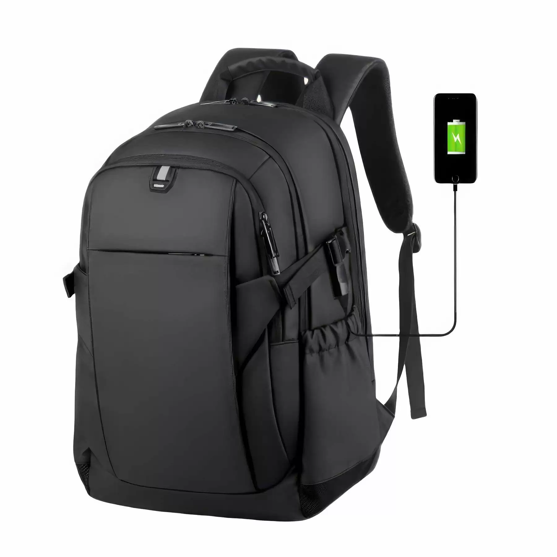 Customized Business Travel Bags Multi-purpose with Usb Port - Image 2