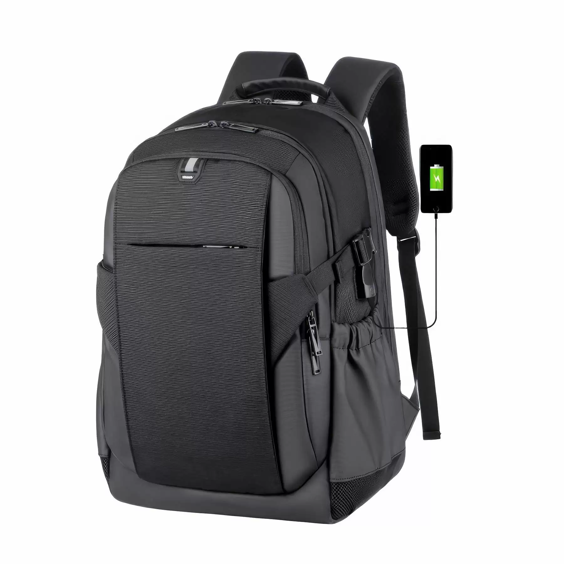 Trendy Multipurpose Outdoor Travel Backpacks with USB Port - Image 2