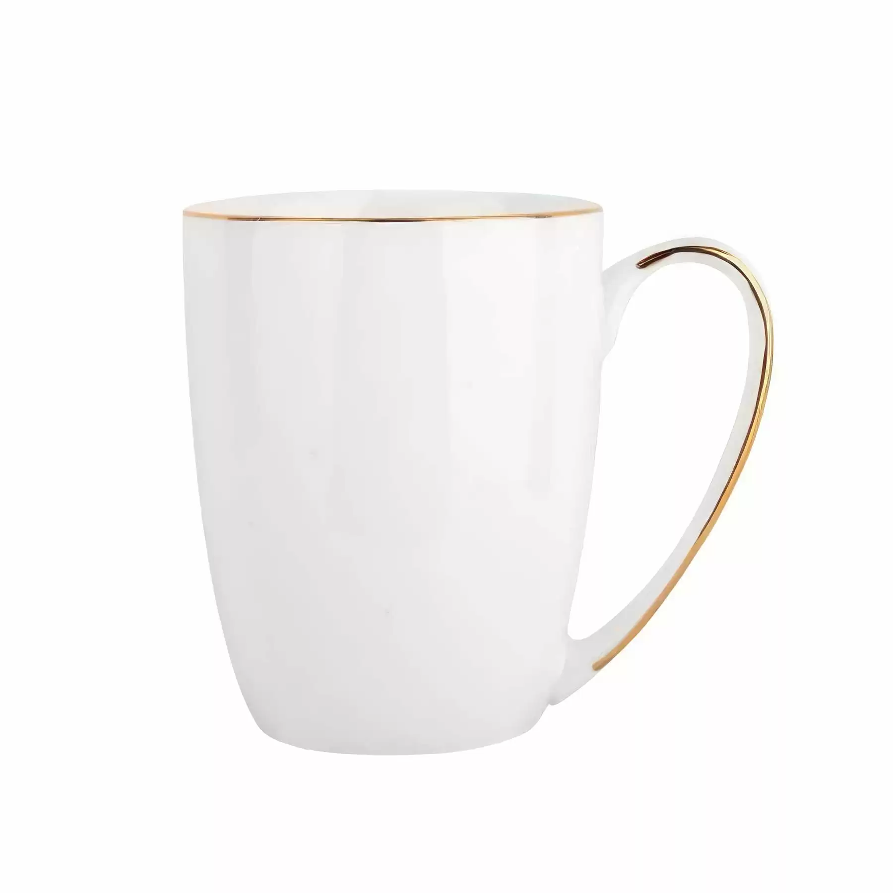 Moonlight Drawing Gold Line Bone Porcelain Ceramic Cup - Image 2