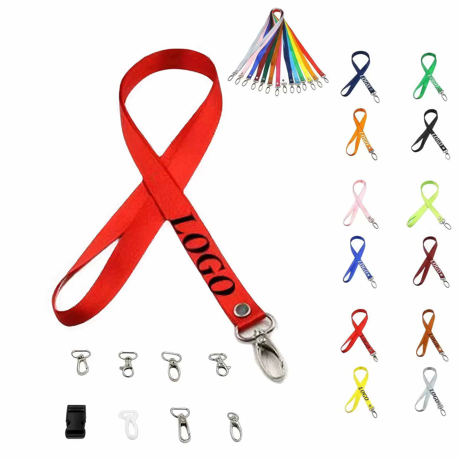 Polyester Lanyard with Clip