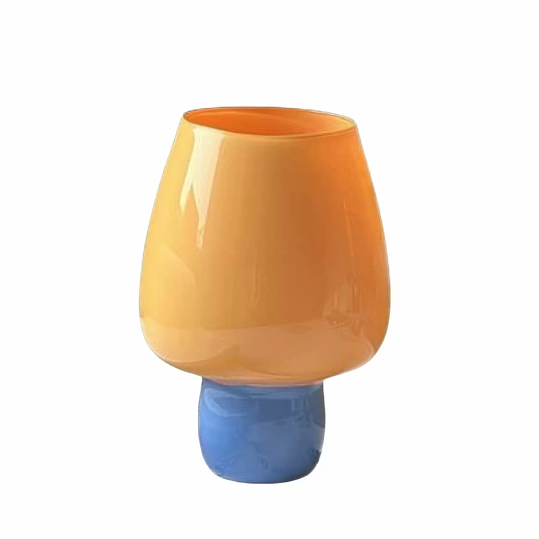 290ml 9.8oz Glass Mushroom Goblet Wine Cocktail Cup - Image 2