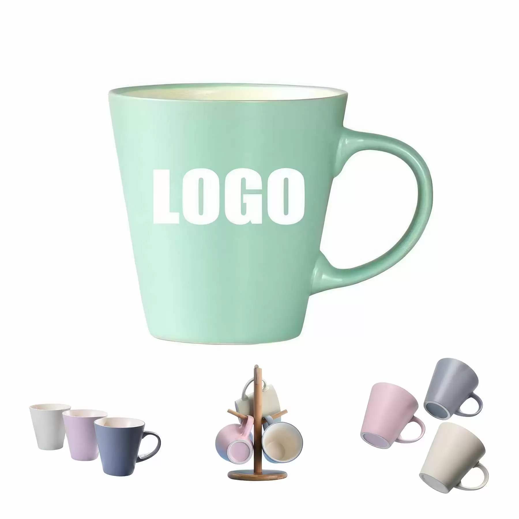 370ml 12.5oz Ceramic Coffe Tea Mug & Gift Drinking Cup