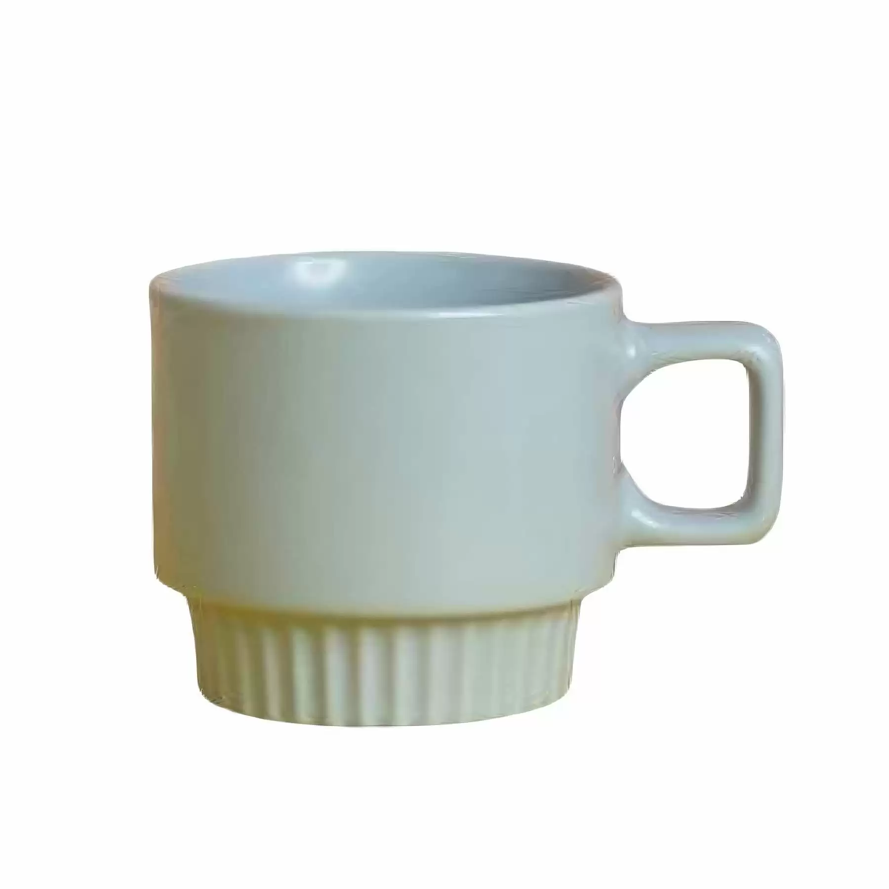 350ml 11.8oz Ceramic Stackable Coffe Mug & Gift Cup - Image 2