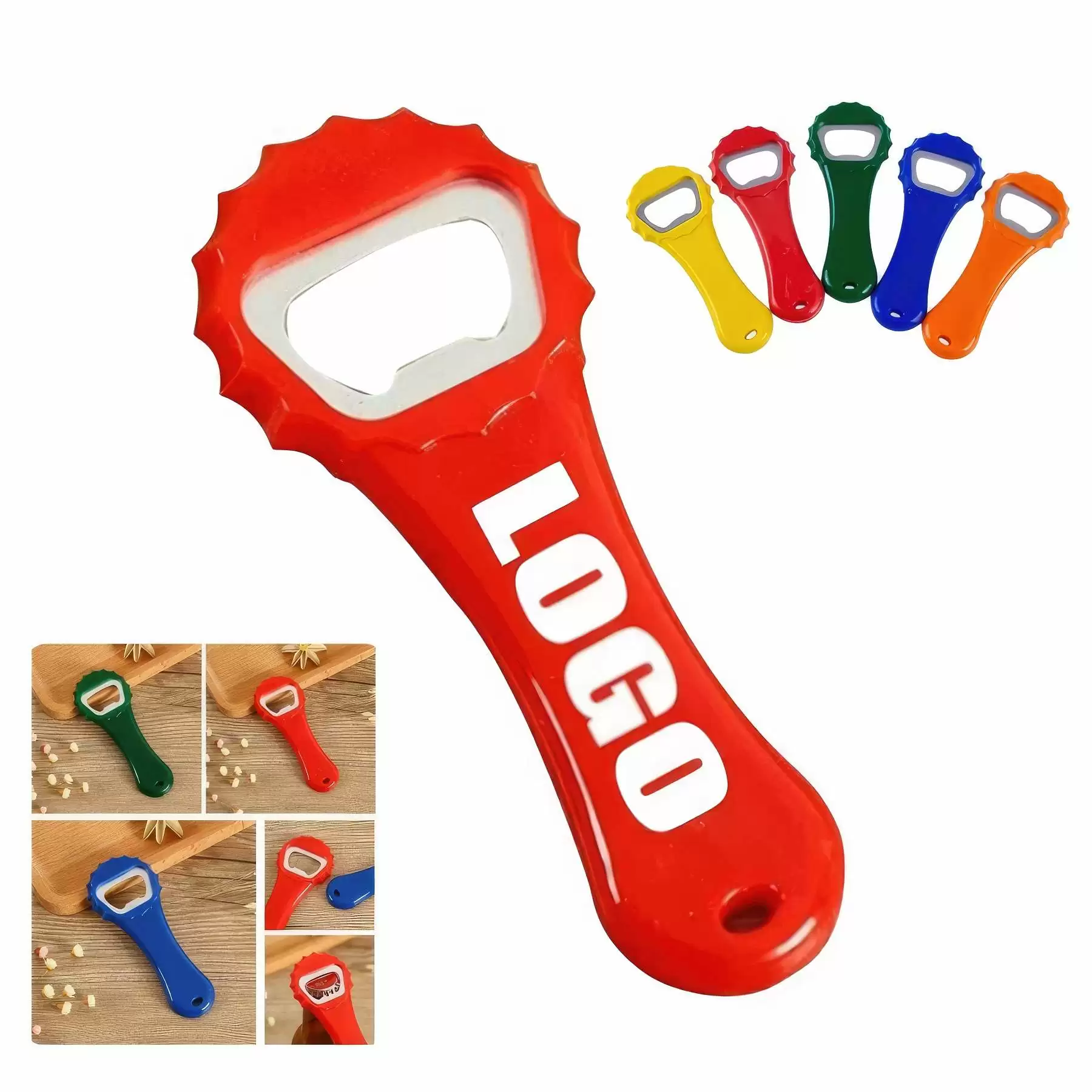 Custom Promotional PP Plastic Beer Bottle Opener