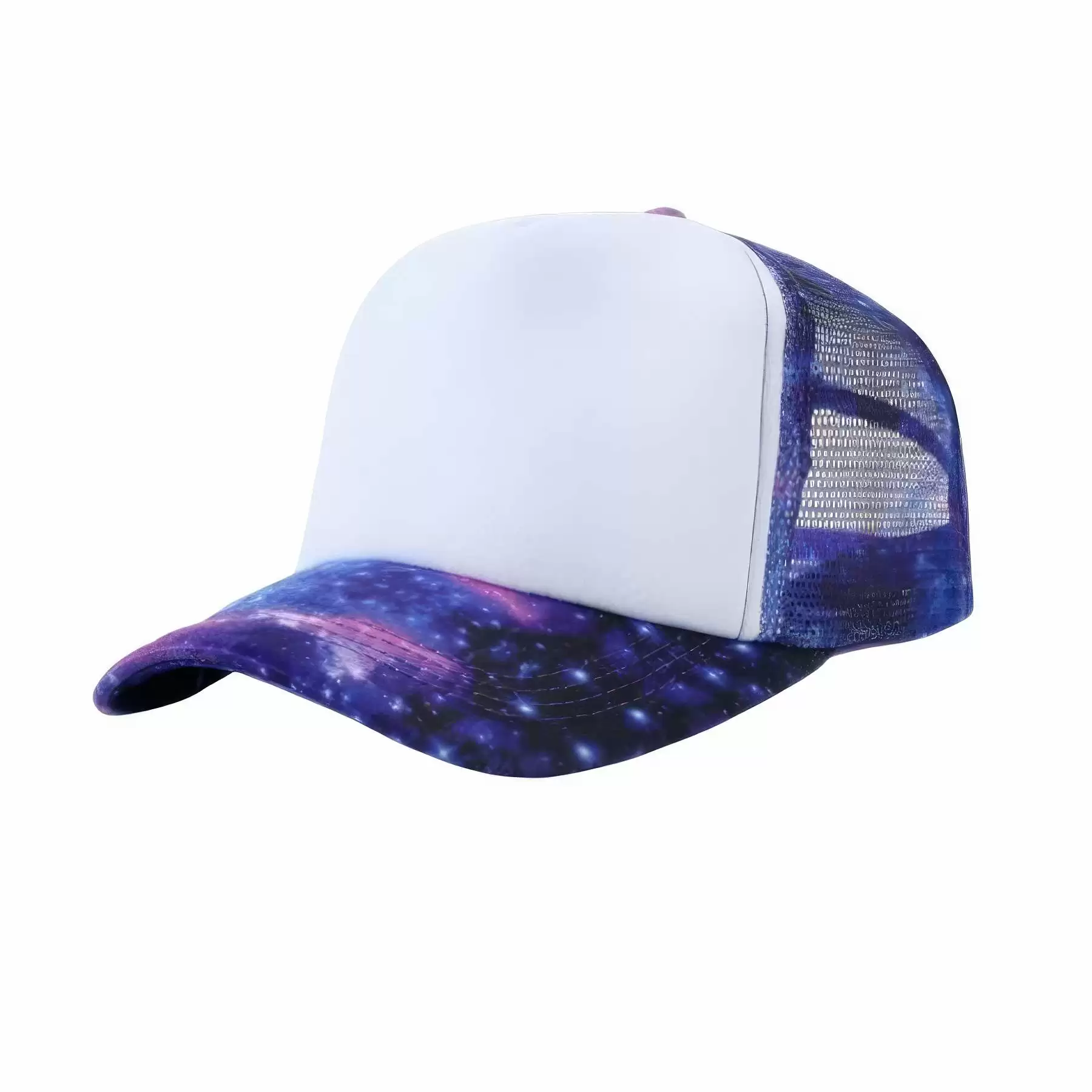 Custom Mesh Starry Sky Baseball Cap Promotional Sports Hat - Image 2