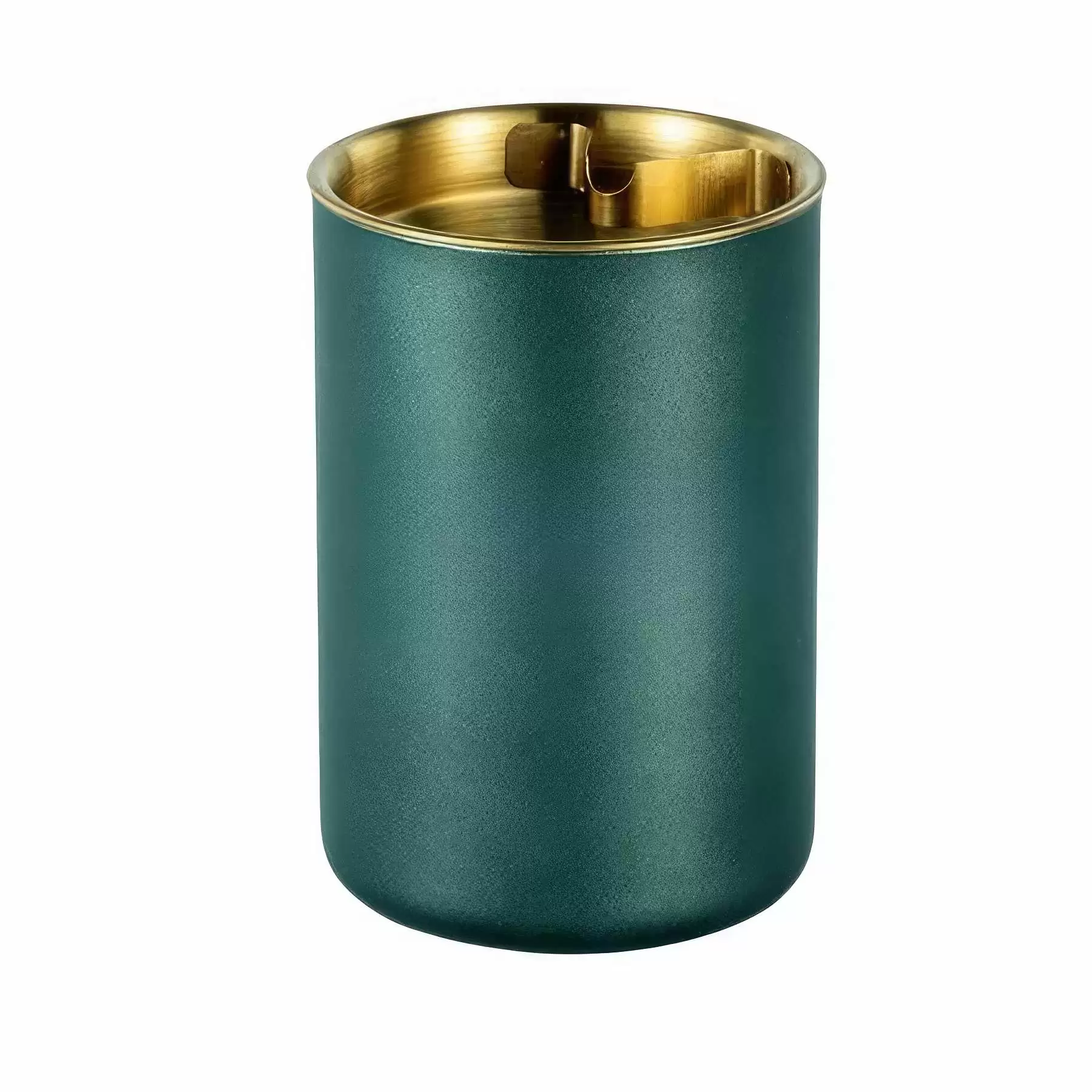 Custom Stainless Steel Car Office Gift Cigarette Ashtray: Double Layer - Image 2