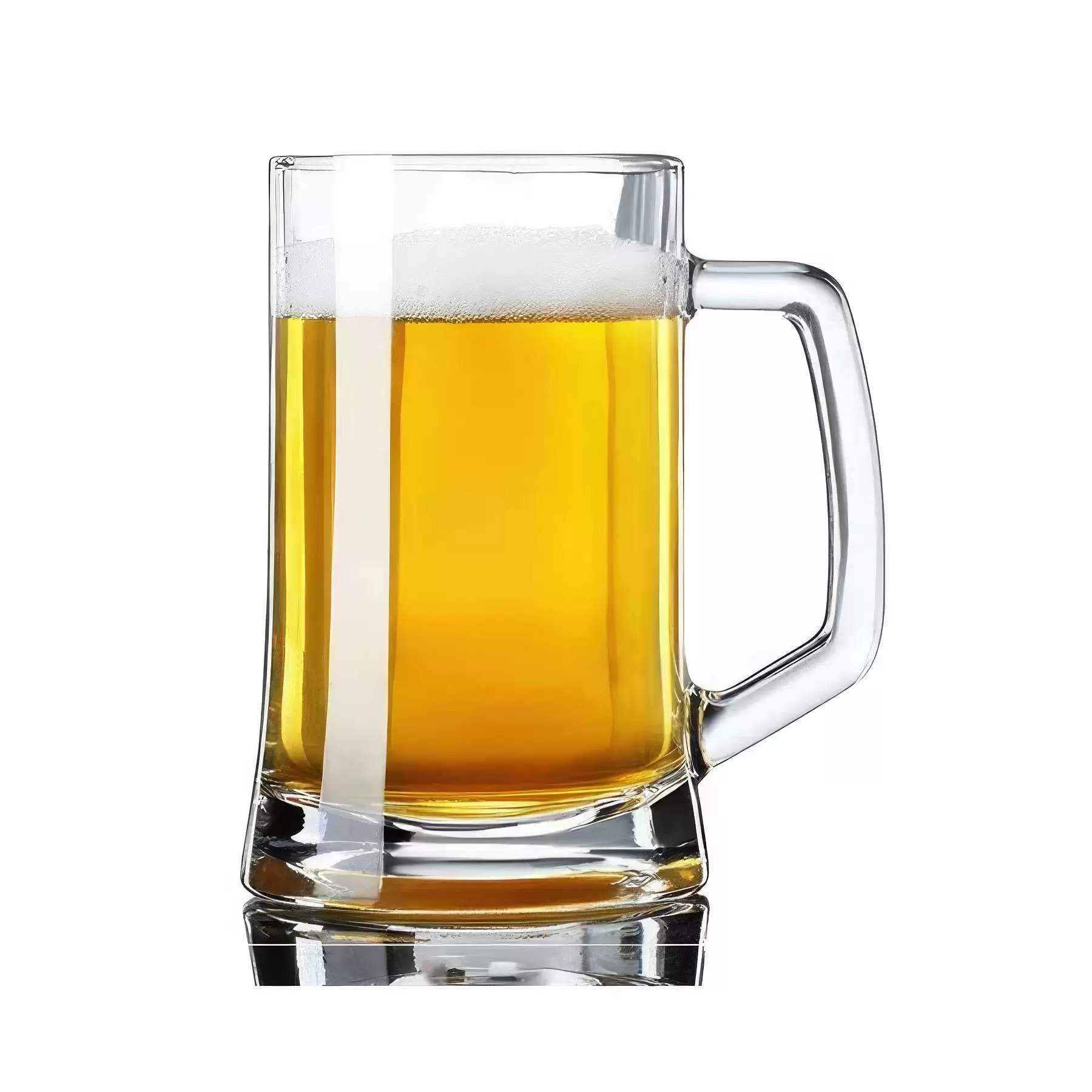 Custom 650ml 22oz Glass Beer Cup Party Bar Drinking Mug - Image 2