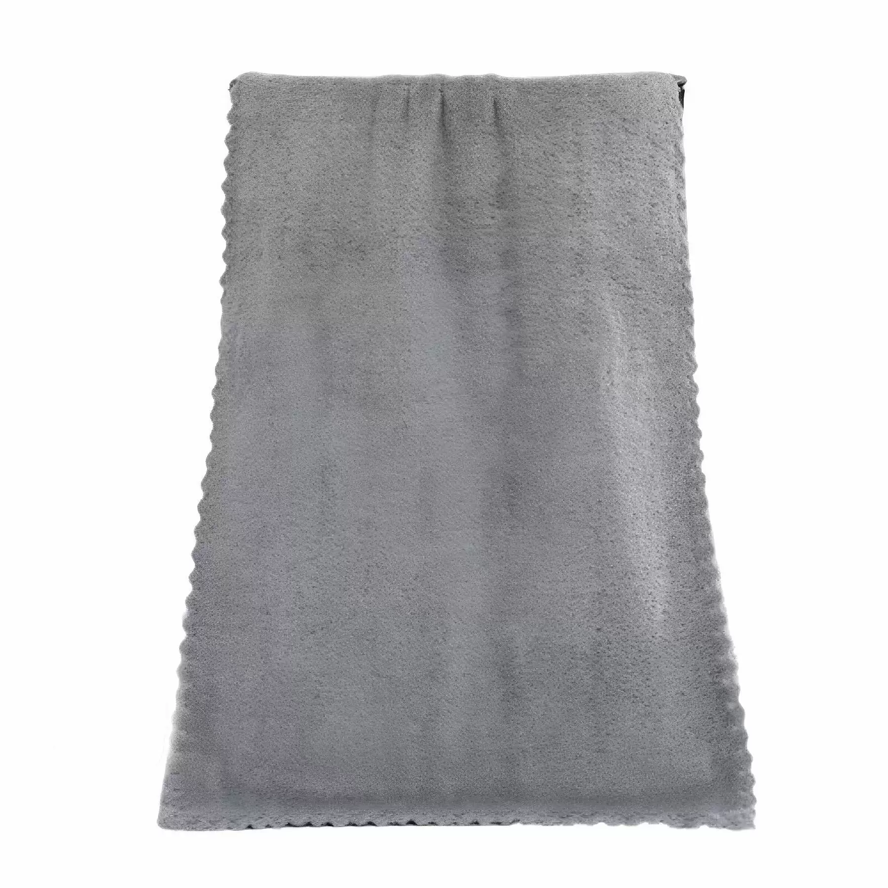 Plain Coral Velvet Washcloth - Image 2