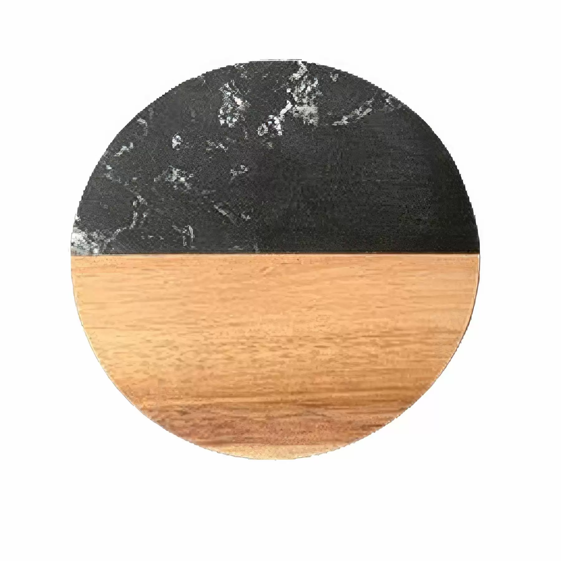 Marble Patchwork Wood Coffee Placemat - Image 2