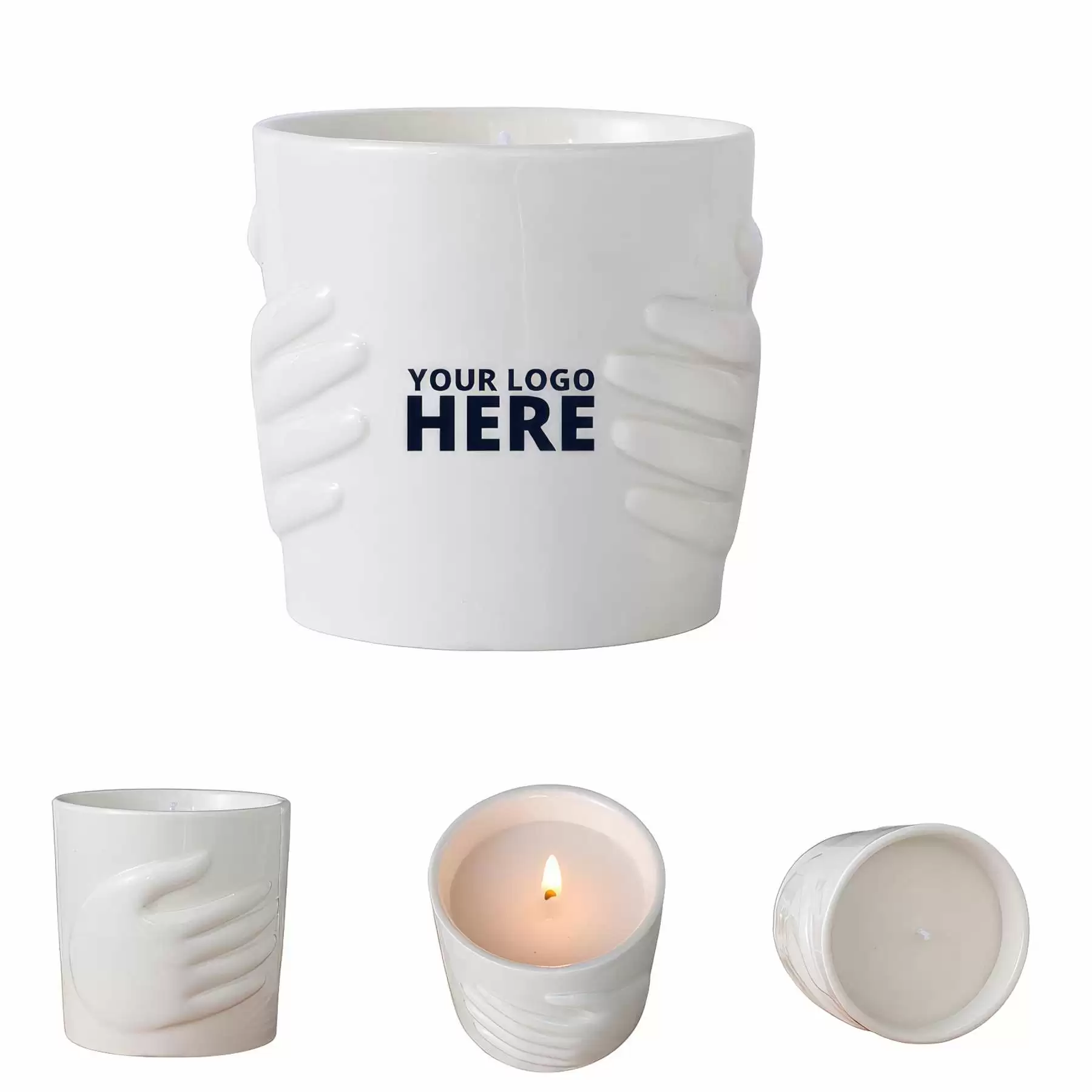 Milk Vanilla Scented Candle Holder