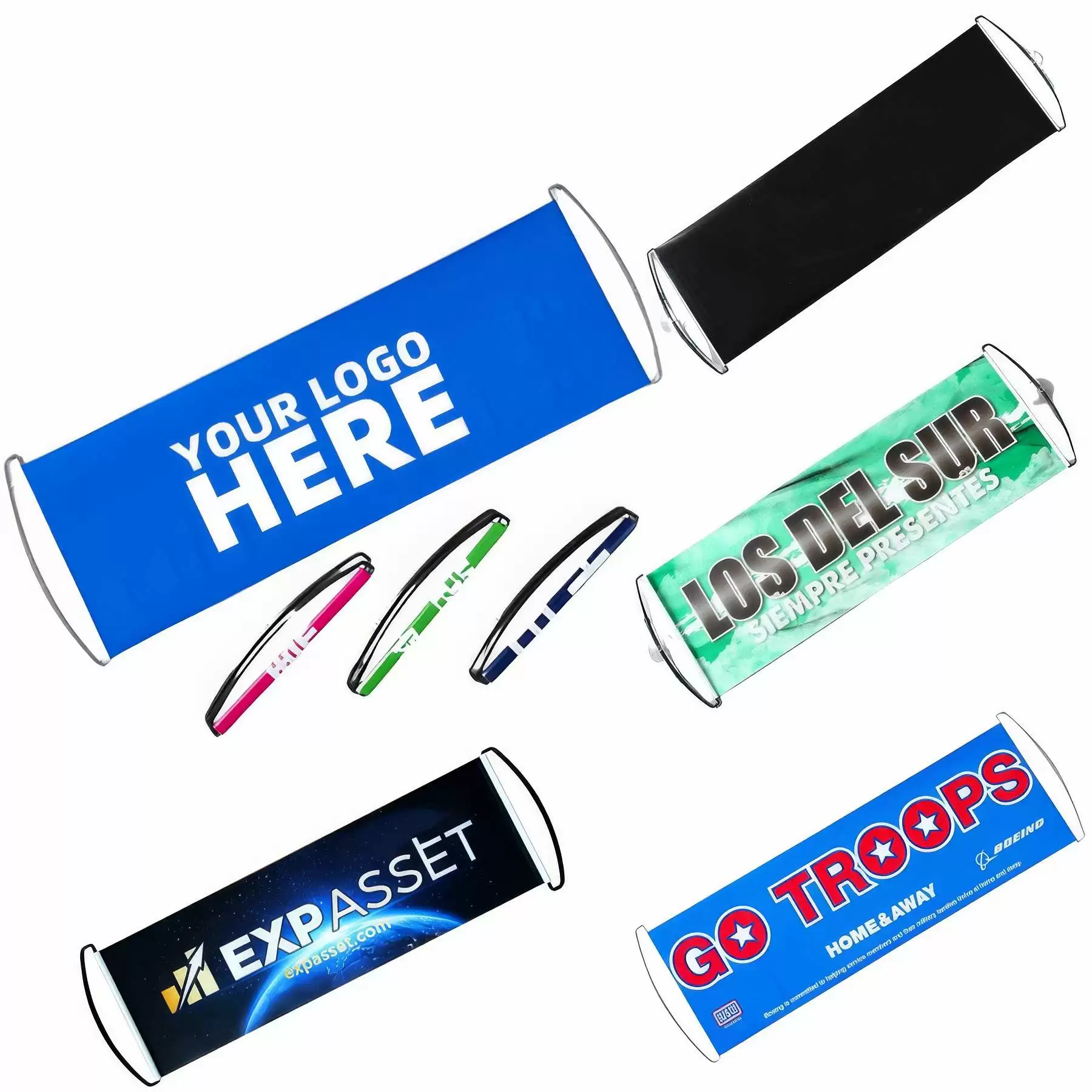 Hand Telescopic Flag